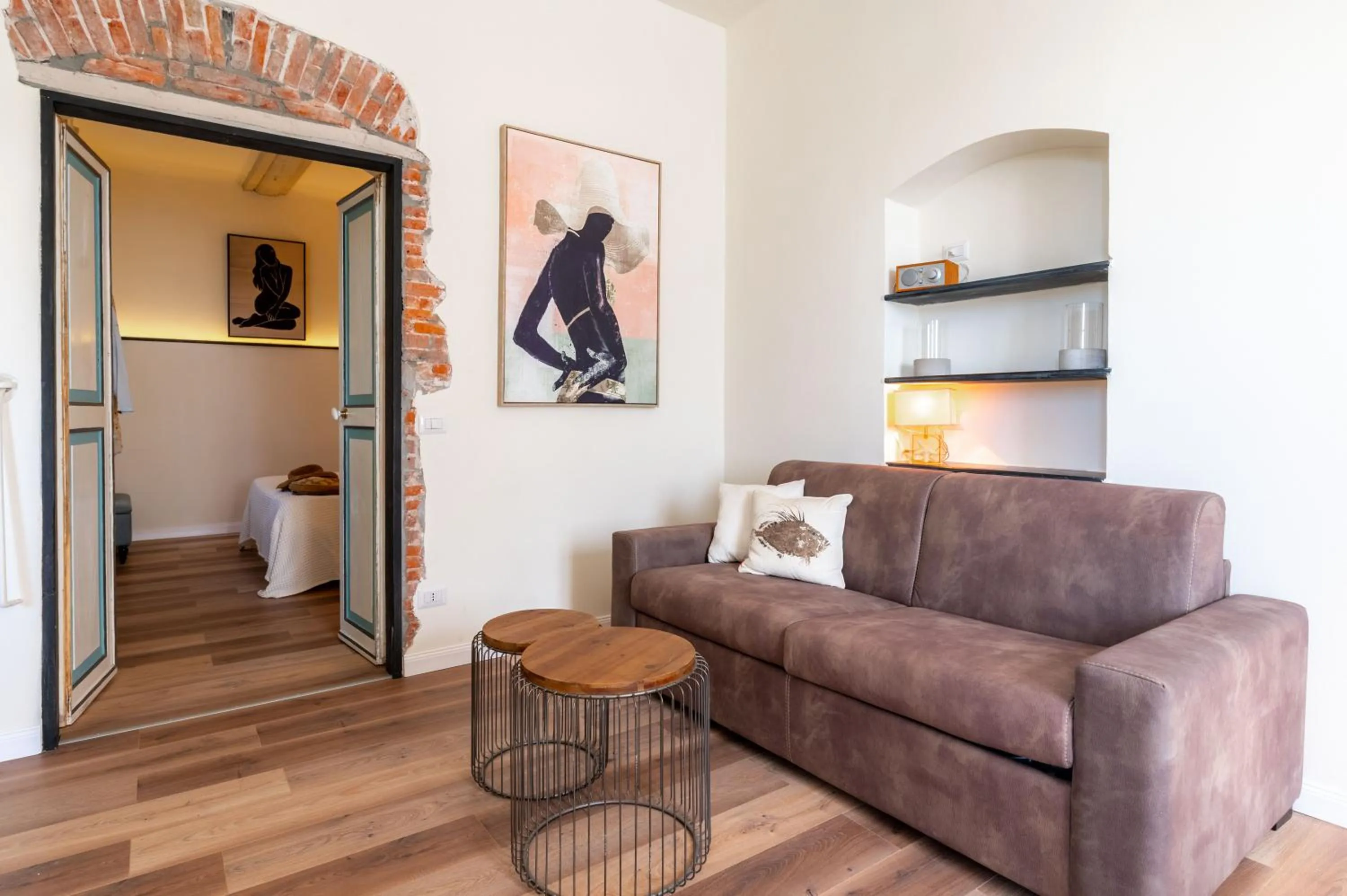 Seating area in Gian Paul Hotel