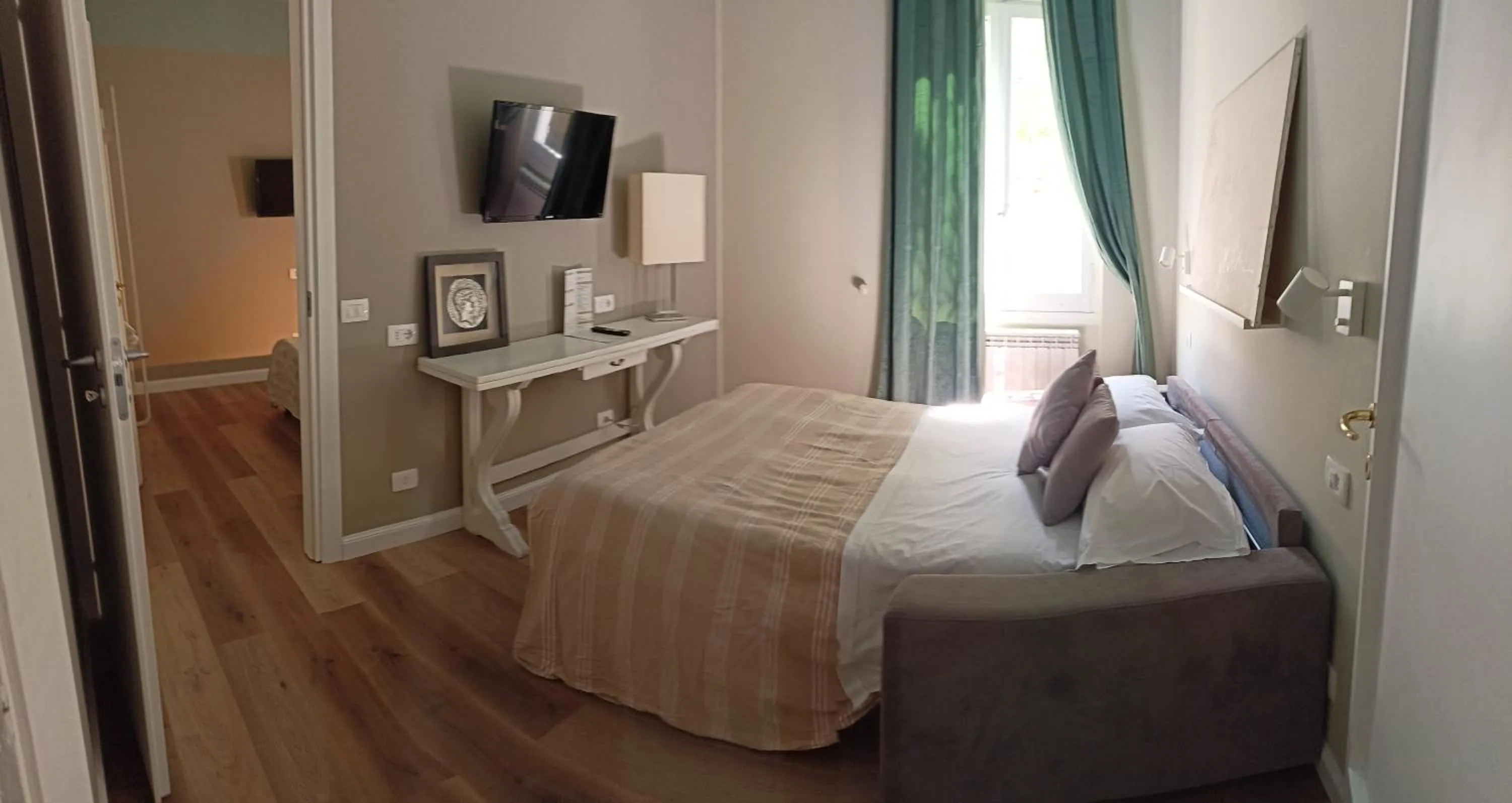 Bed in Gian Paul Hotel