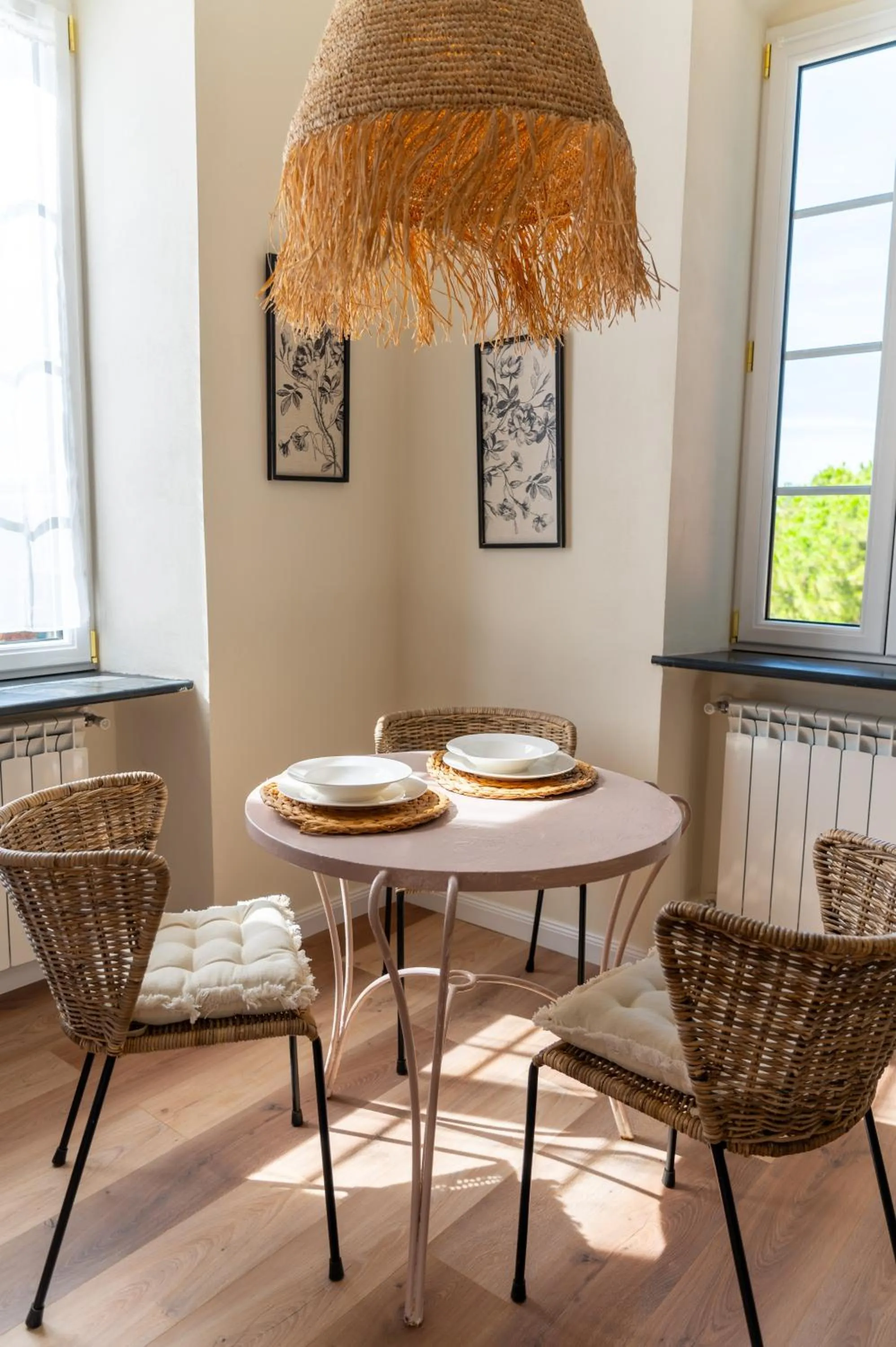Dining area in Gian Paul Hotel