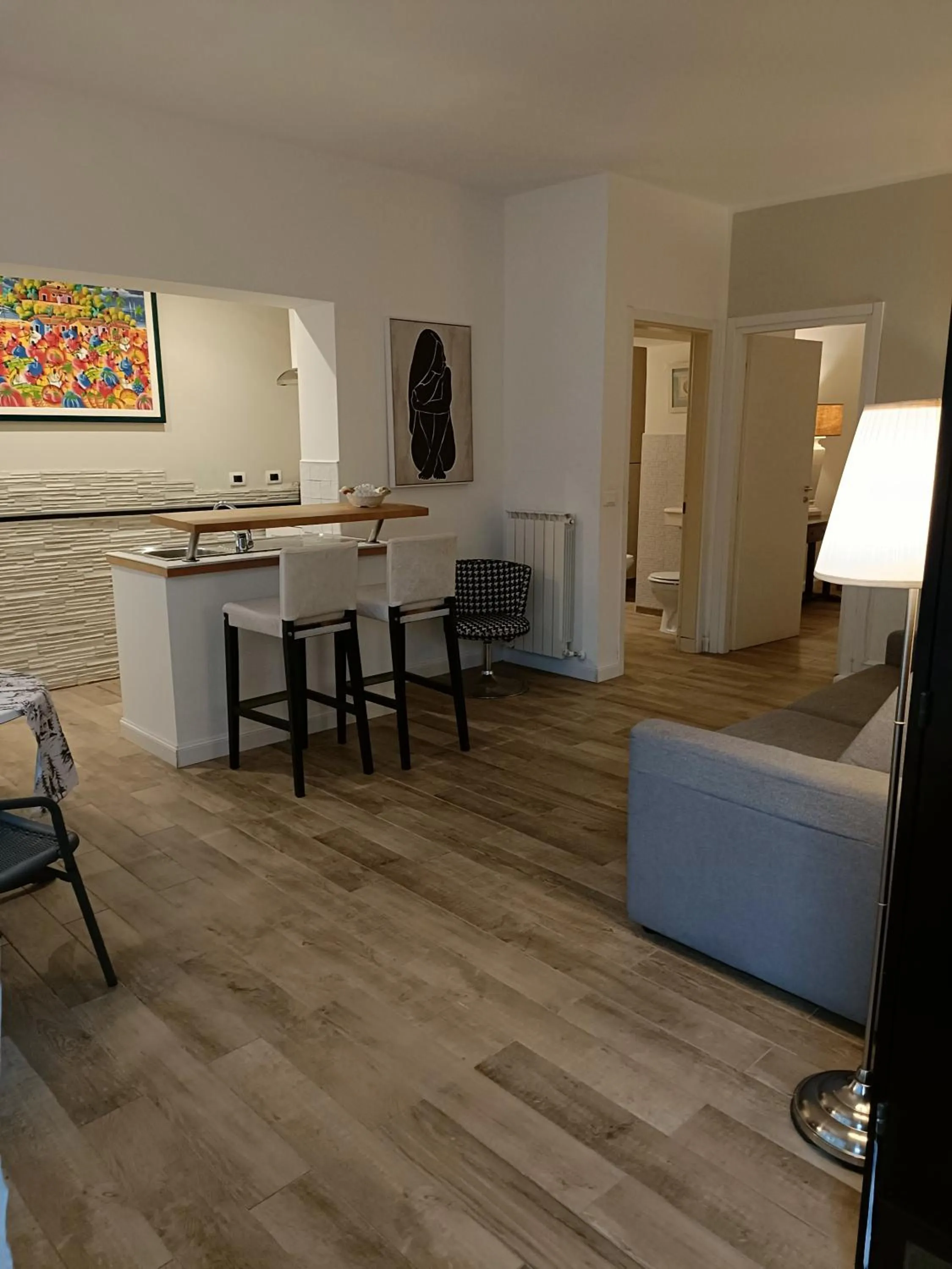 Seating area in Gian Paul Hotel