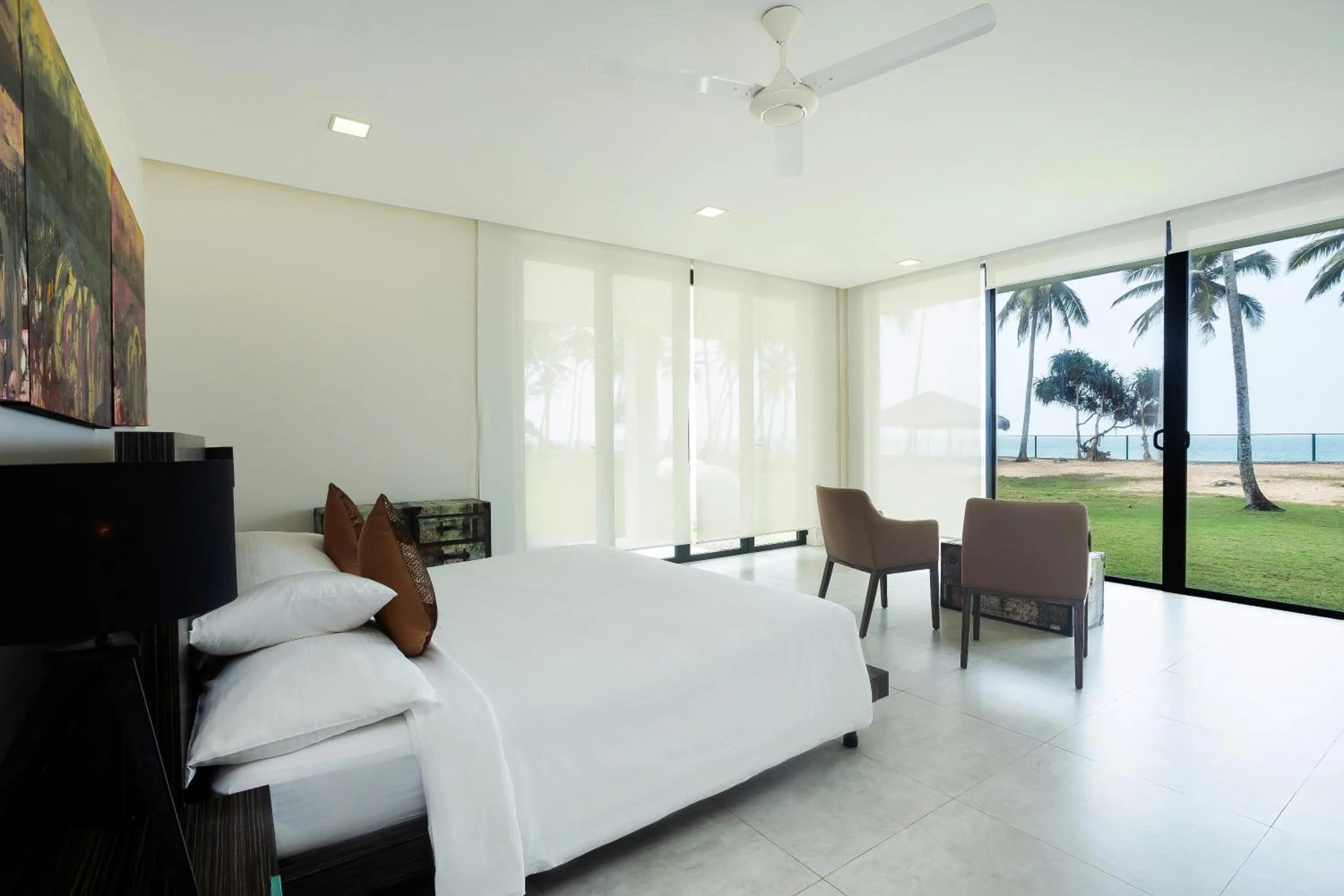 Bed in Green Turtle Villa by TSC, Bentota