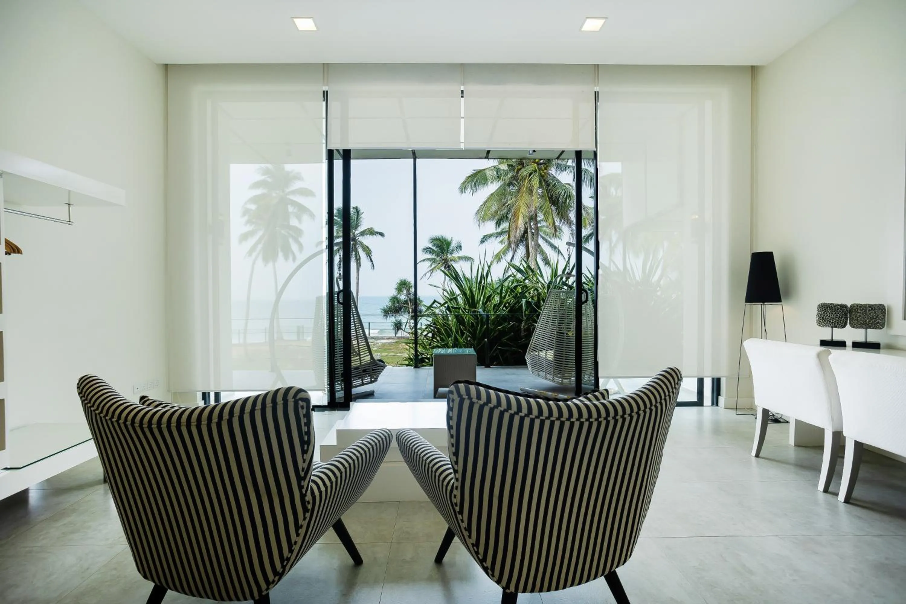 Seating area in Green Turtle Villa by TSC, Bentota