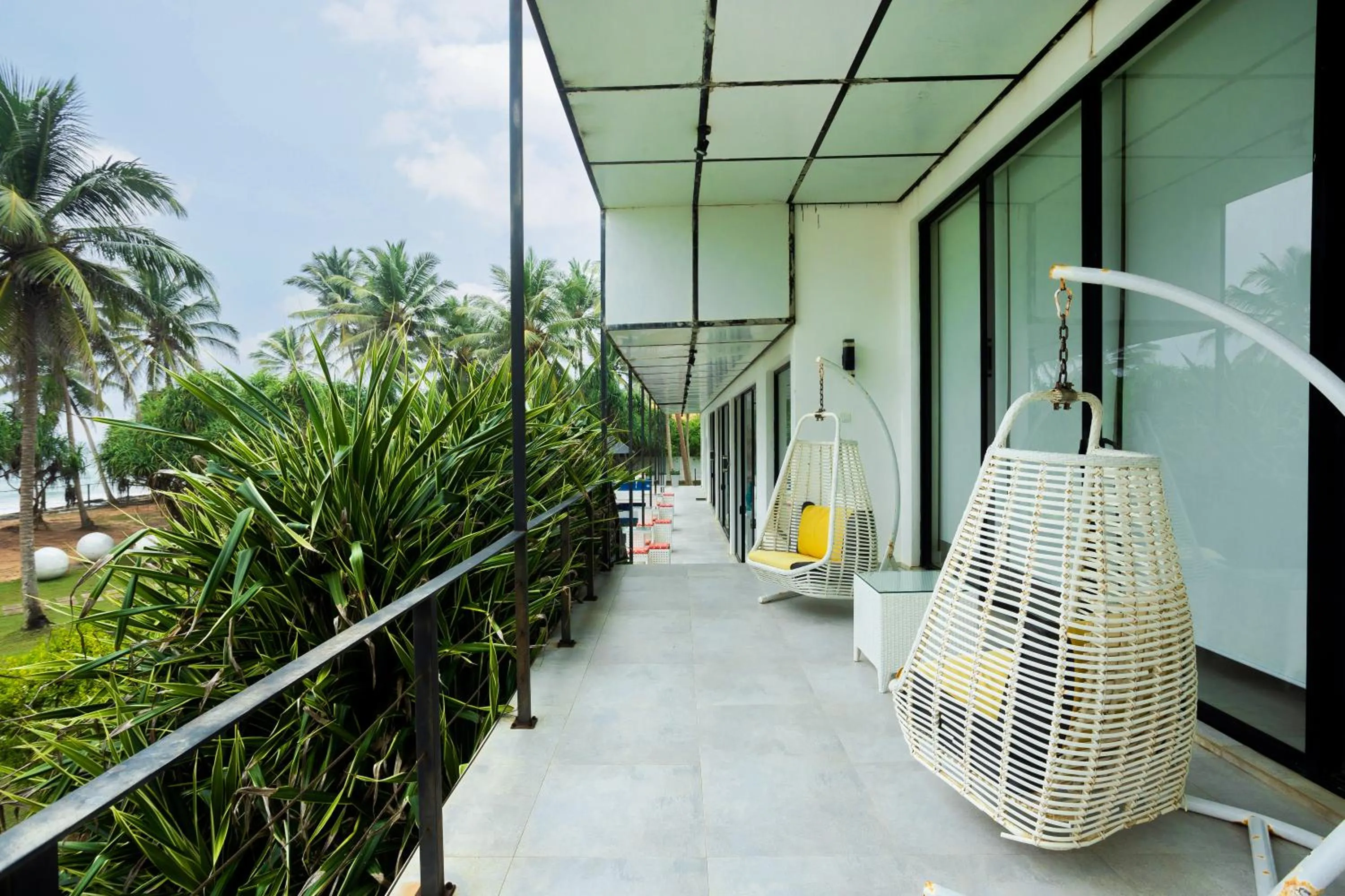 Patio in Green Turtle Villa by TSC, Bentota