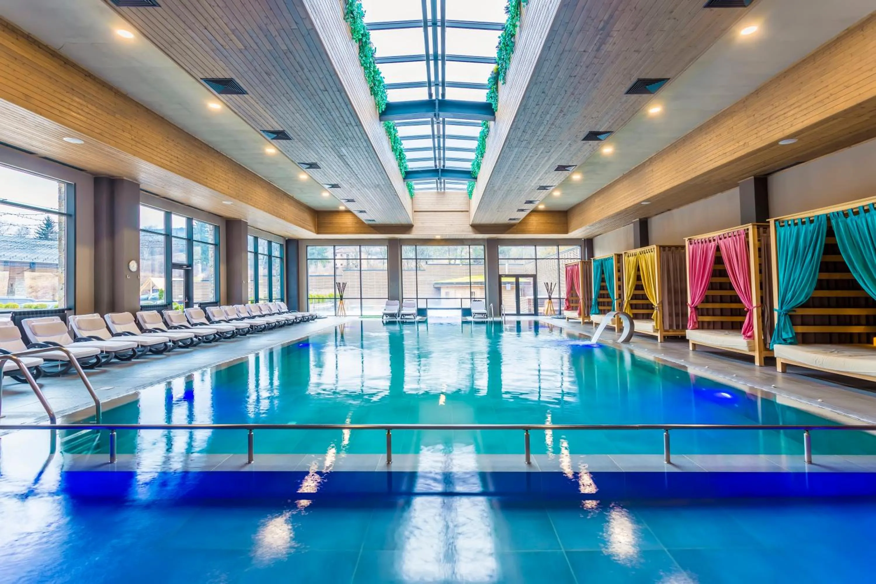 Pool view in Hotel Arte SPA & Park