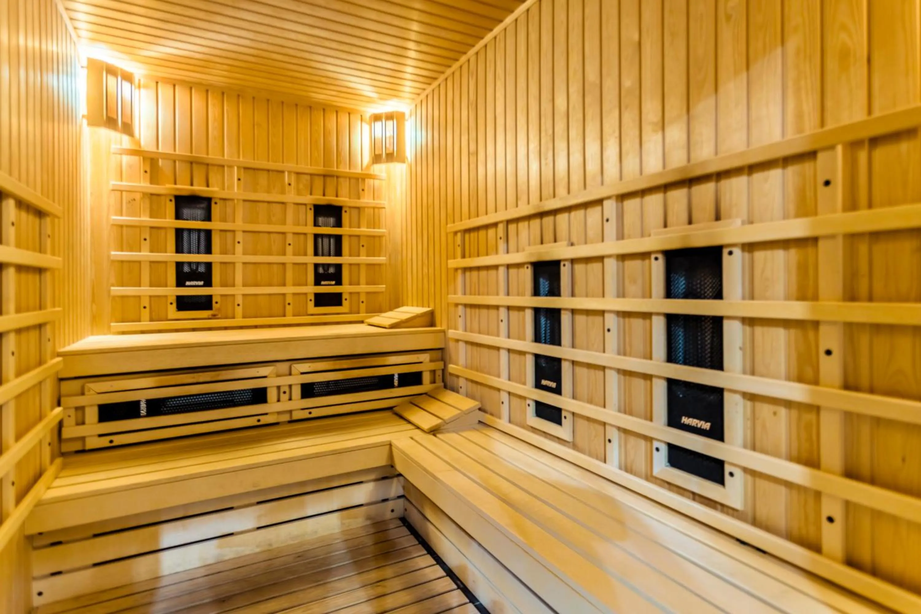 Sauna in Hotel Arte SPA & Park
