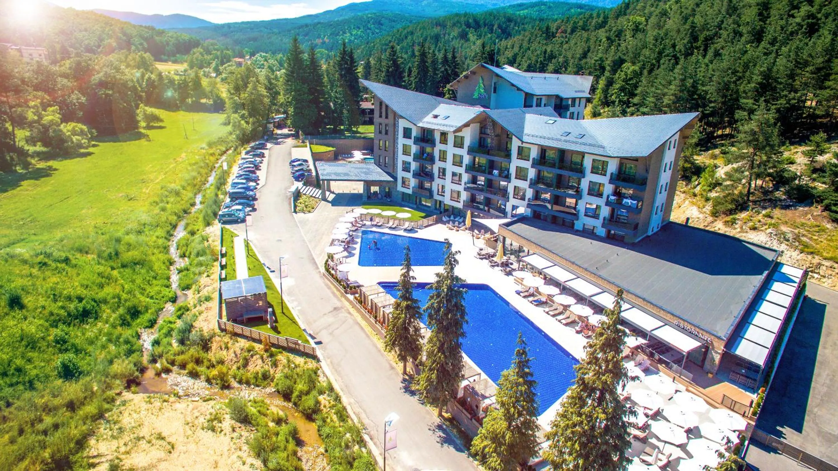 Bird's eye view in Hotel Arte SPA & Park