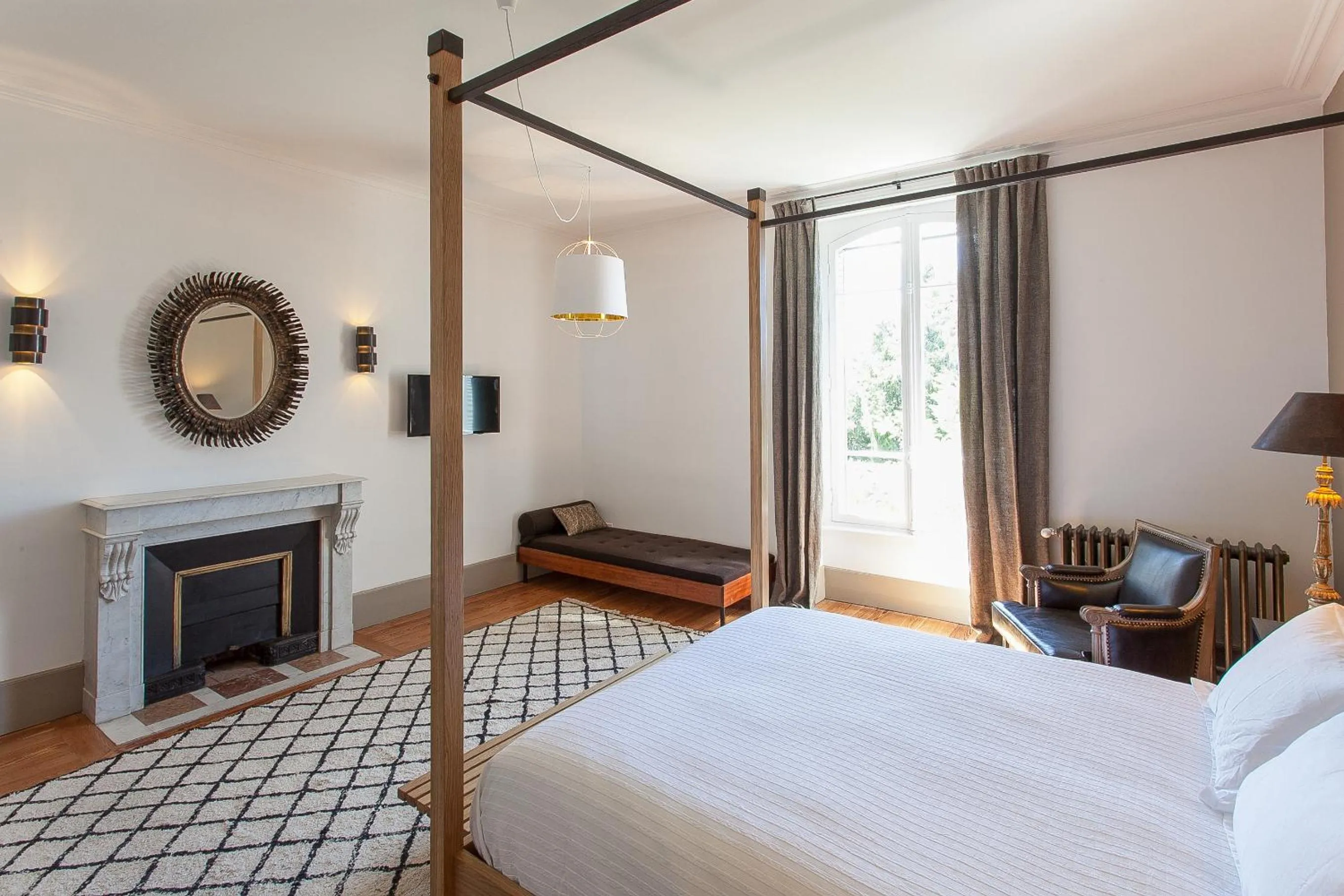 Garden view in Maison TANDEM