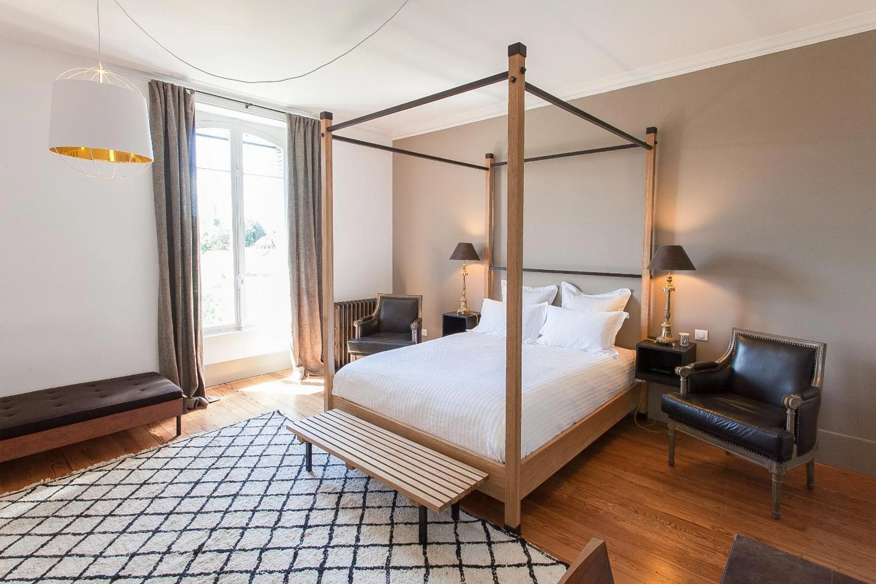 Garden view in Maison TANDEM