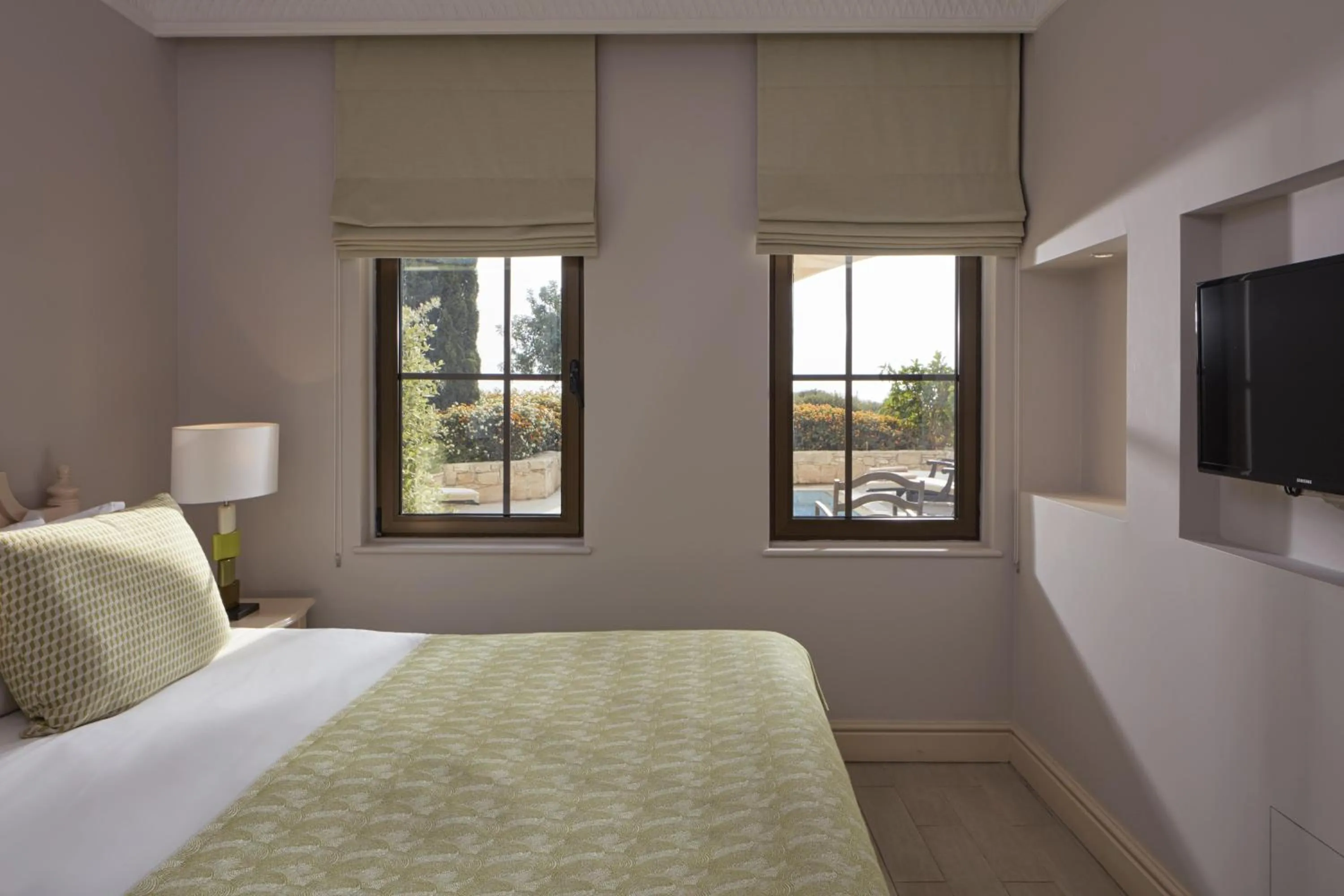 Bedroom, Bed in Aphrodite Hills Hotel