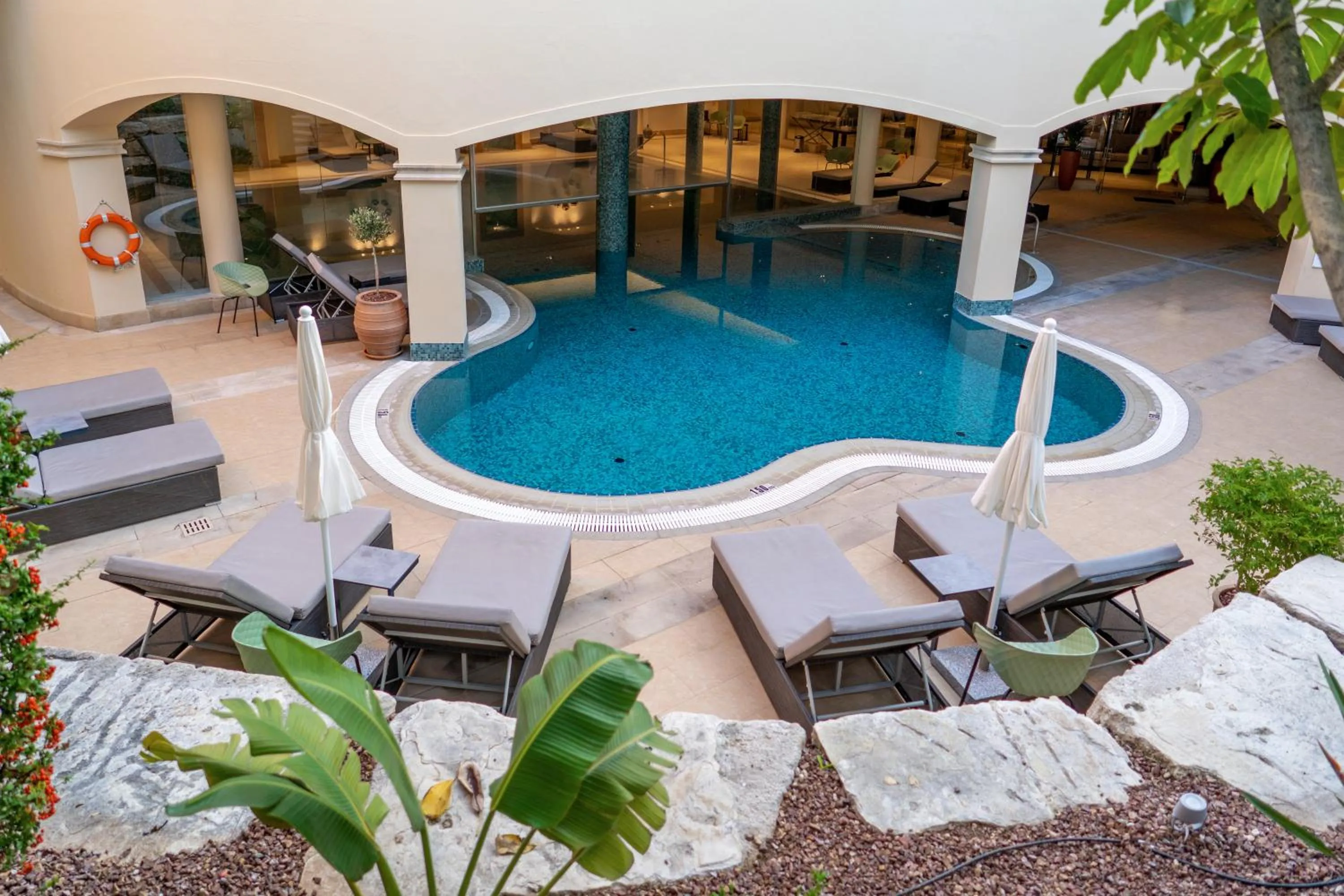 Swimming pool in Aphrodite Hills Hotel