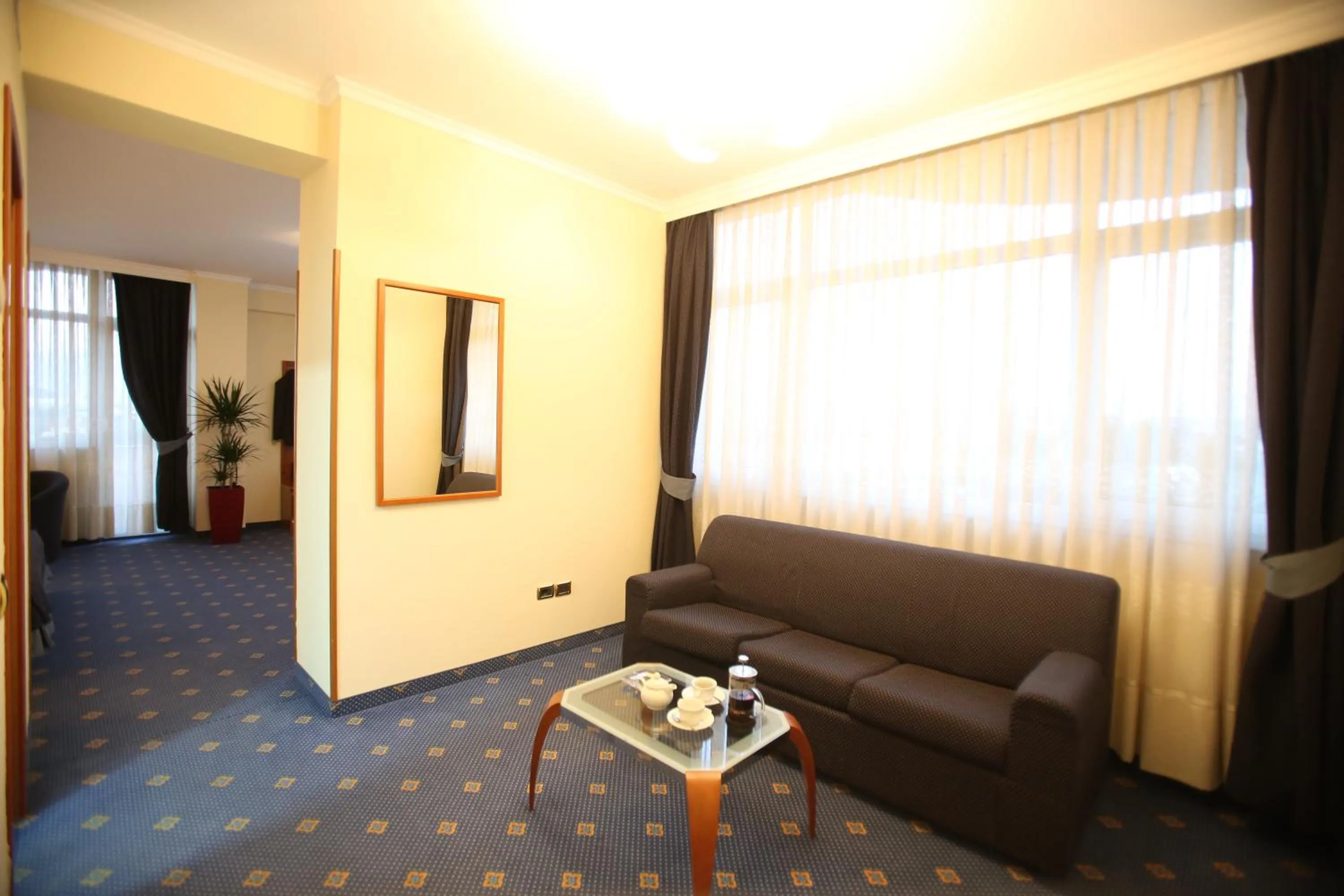 Seating area in Hotel Continental