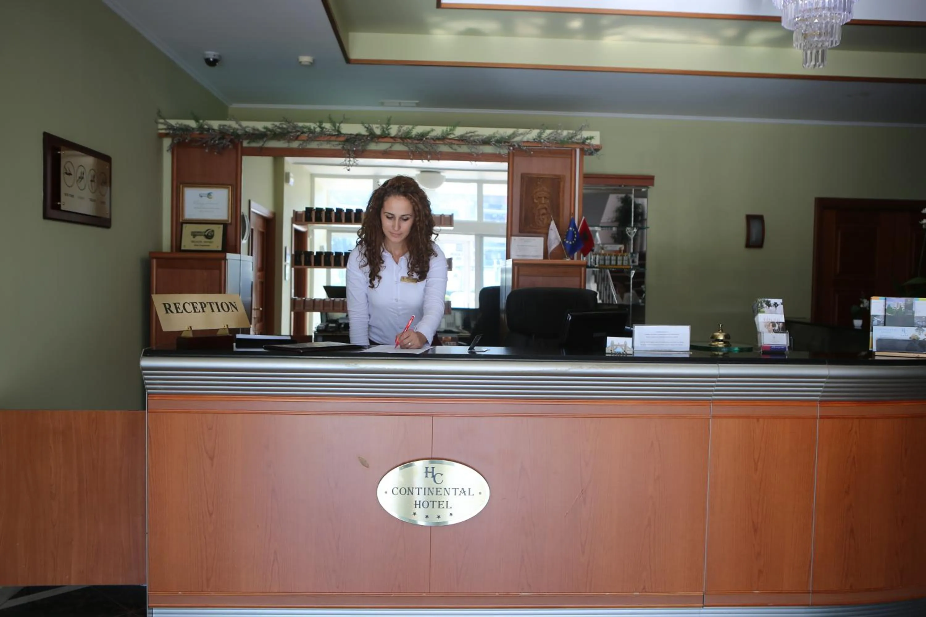 Lobby or reception in Hotel Continental