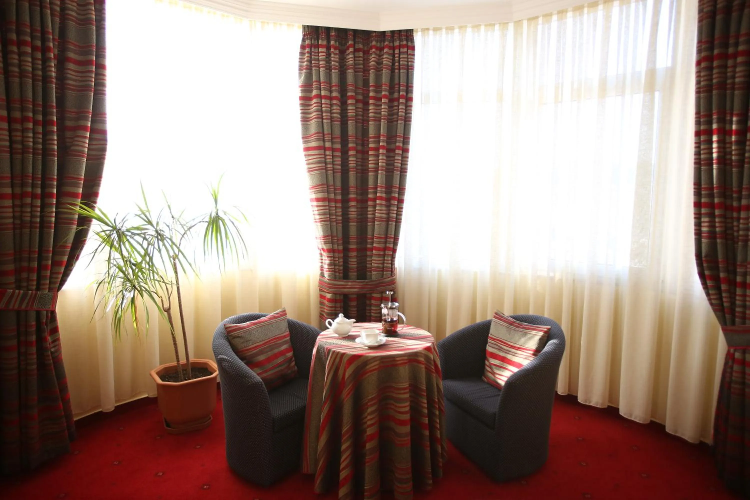 Seating area in Hotel Continental