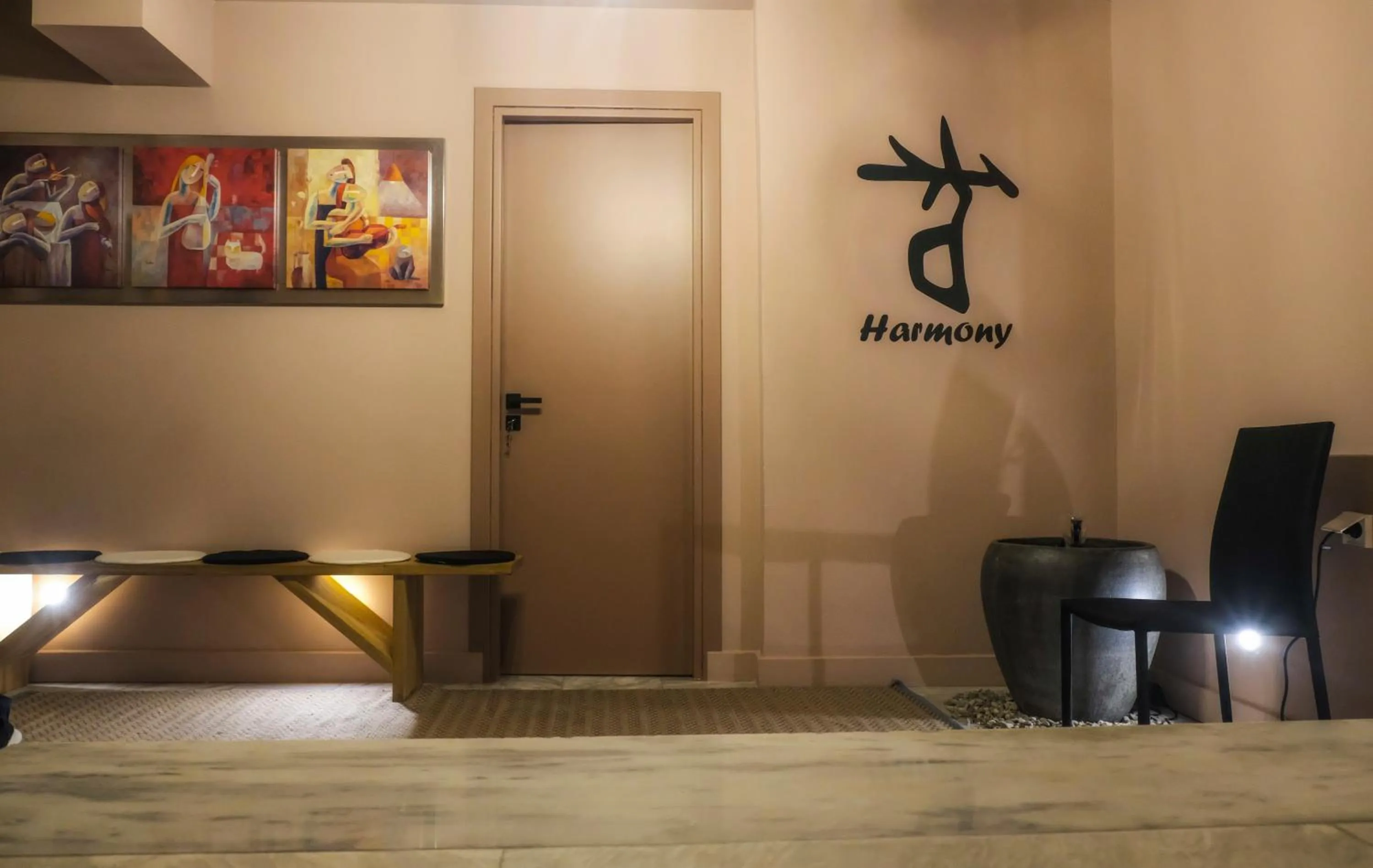 Living room in Lotus Inn