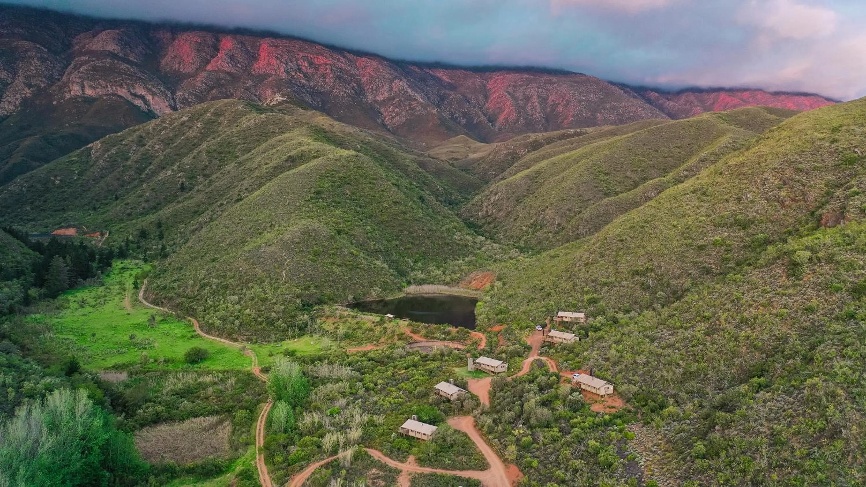 Property building in AfriCamps at Pat Busch