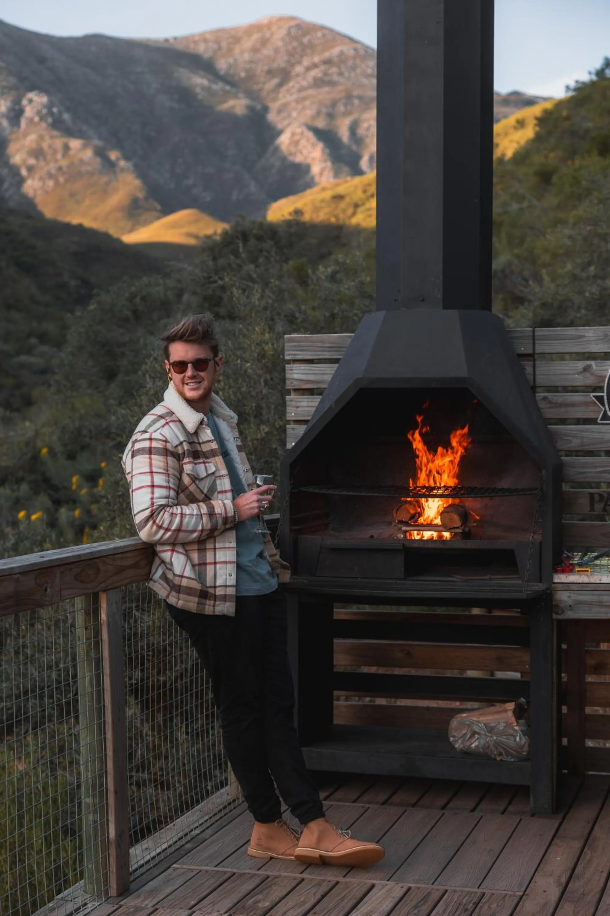 BBQ facilities in AfriCamps at Pat Busch