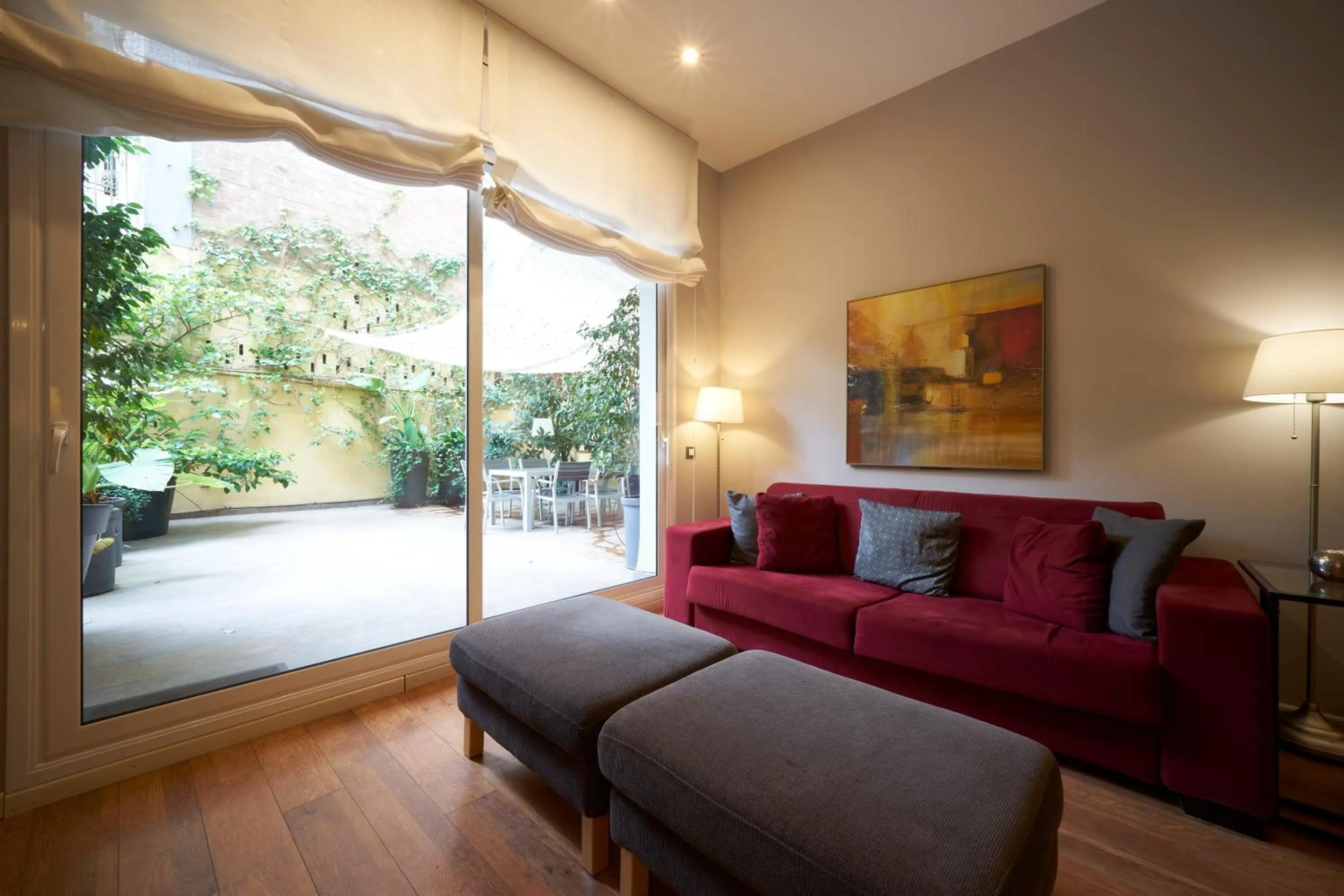 Living room in Bonavista Apartments - Passeig de Gracia