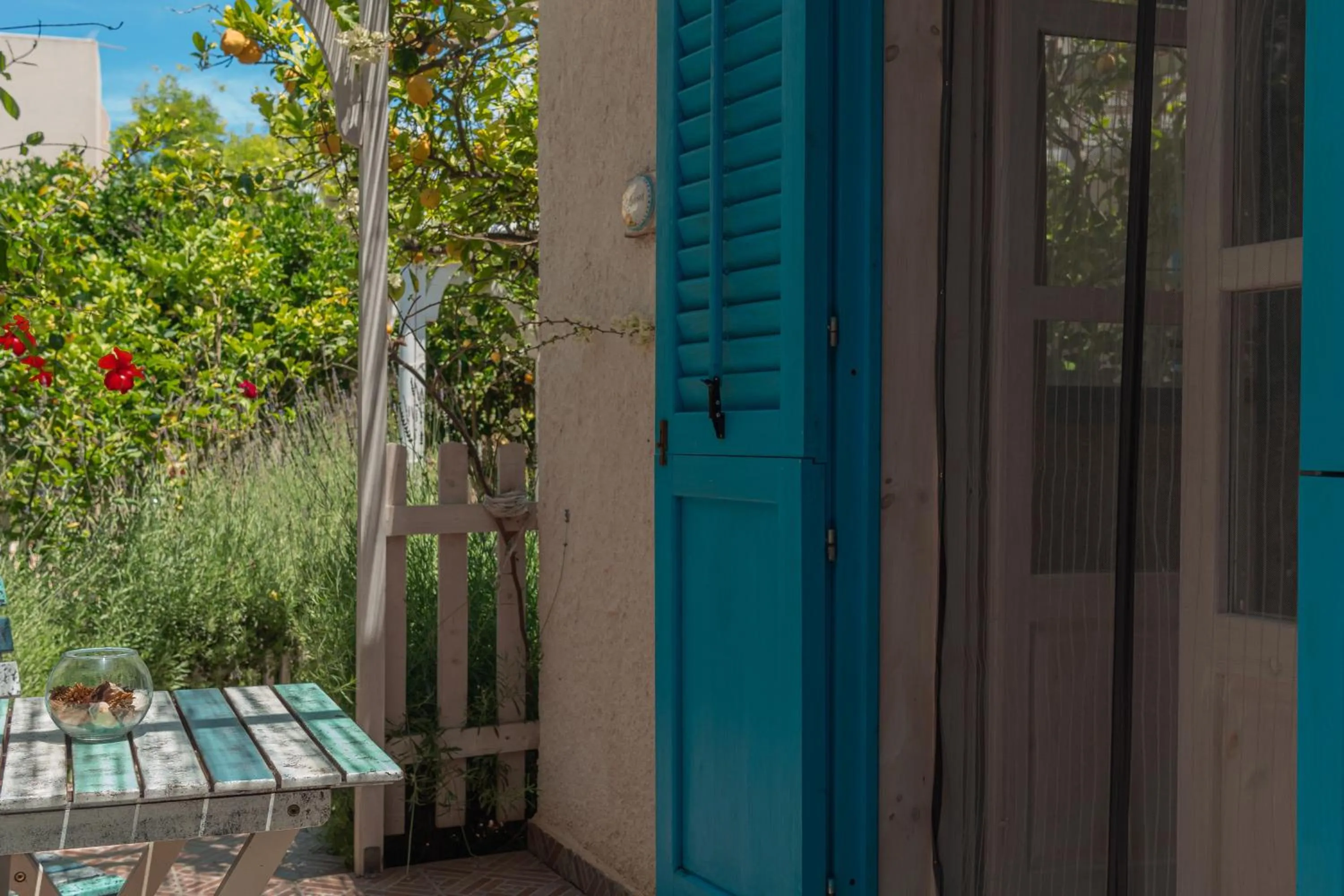Facade/entrance in La Casa del Limoneto