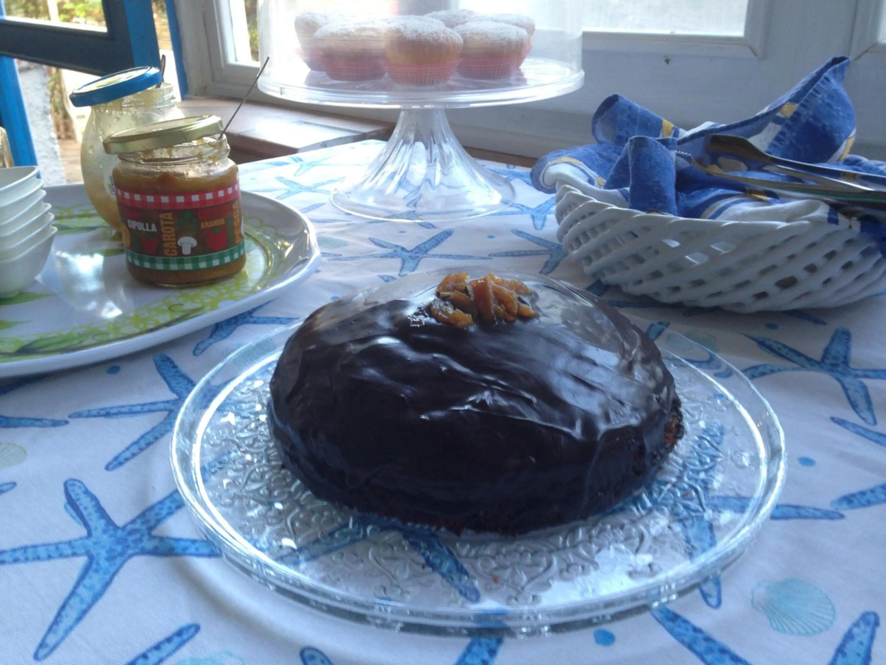 Buffet breakfast in La Casa del Limoneto