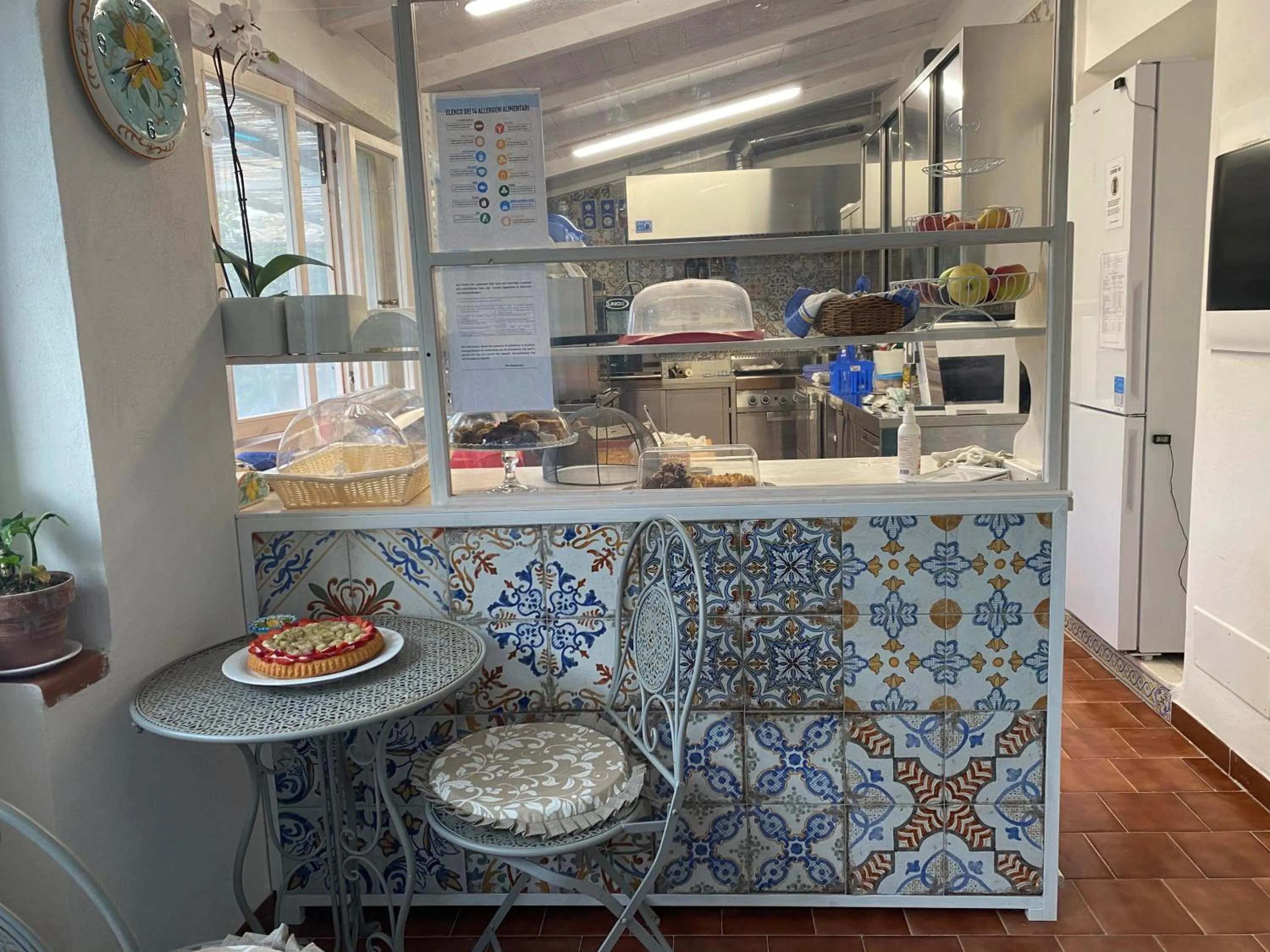 Food and drinks in La Casa del Limoneto