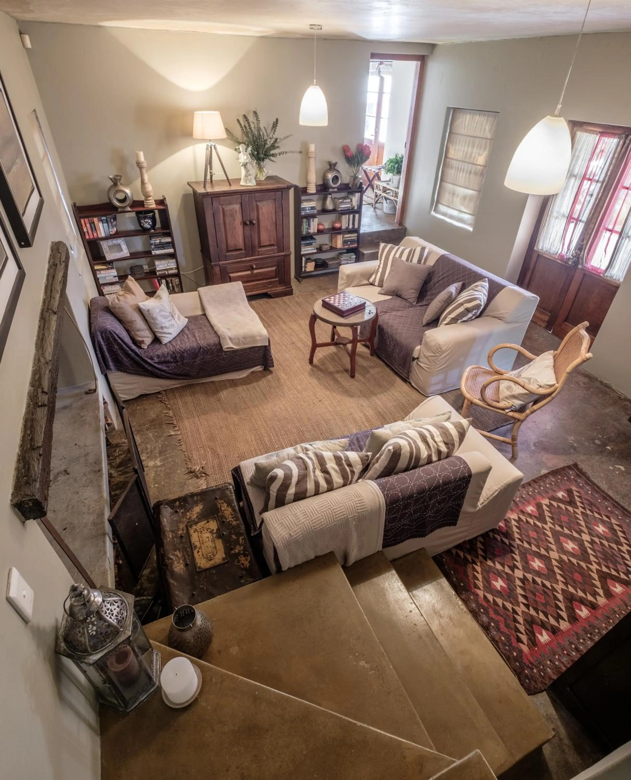 Communal lounge/ TV room in Smugglers' BnB