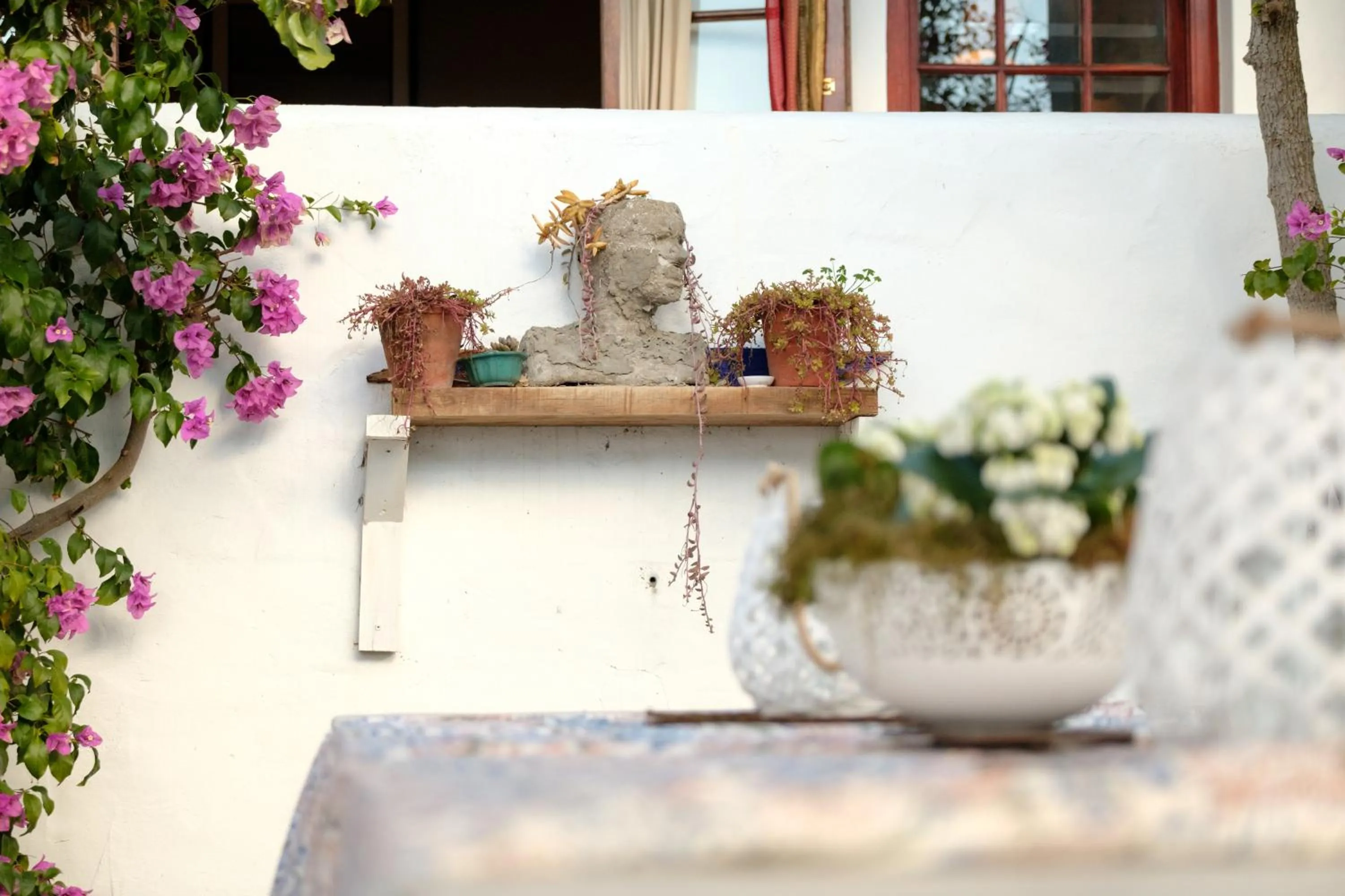 Decorative detail in Smugglers' BnB