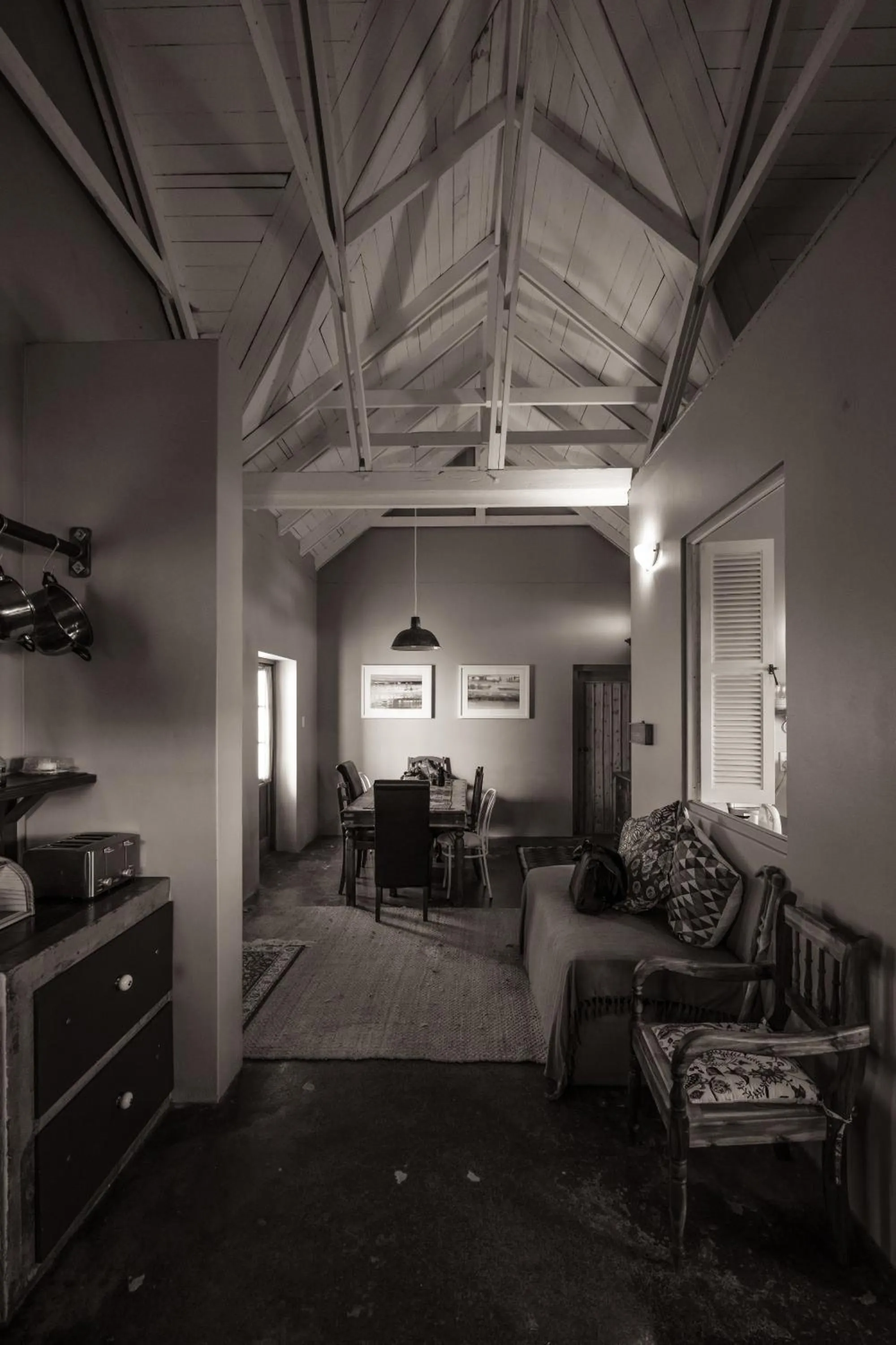 Kitchen or kitchenette in Smugglers' BnB