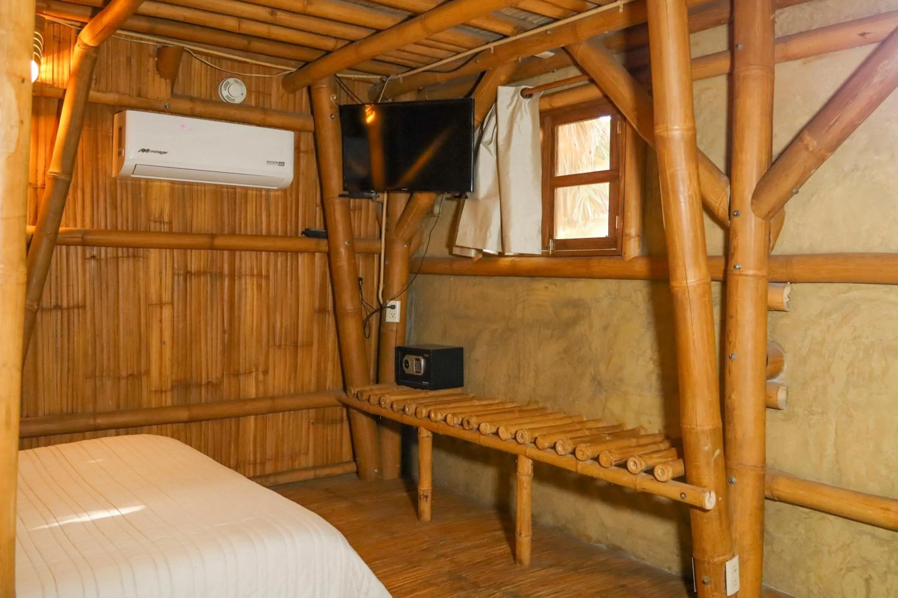 Bed in Eco Hotel Casa Kima