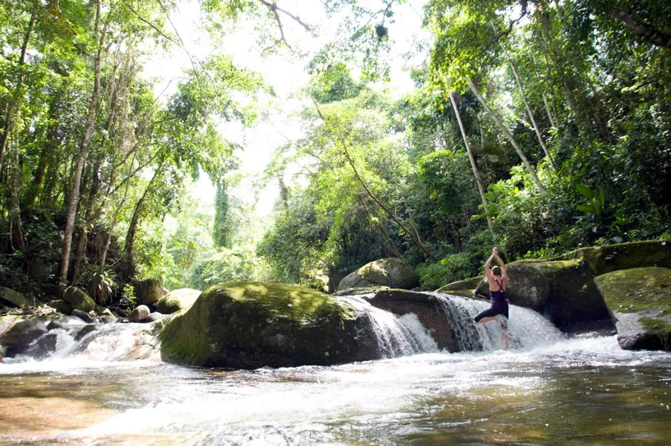 Natural landscape in Sitio Namaste Paraty