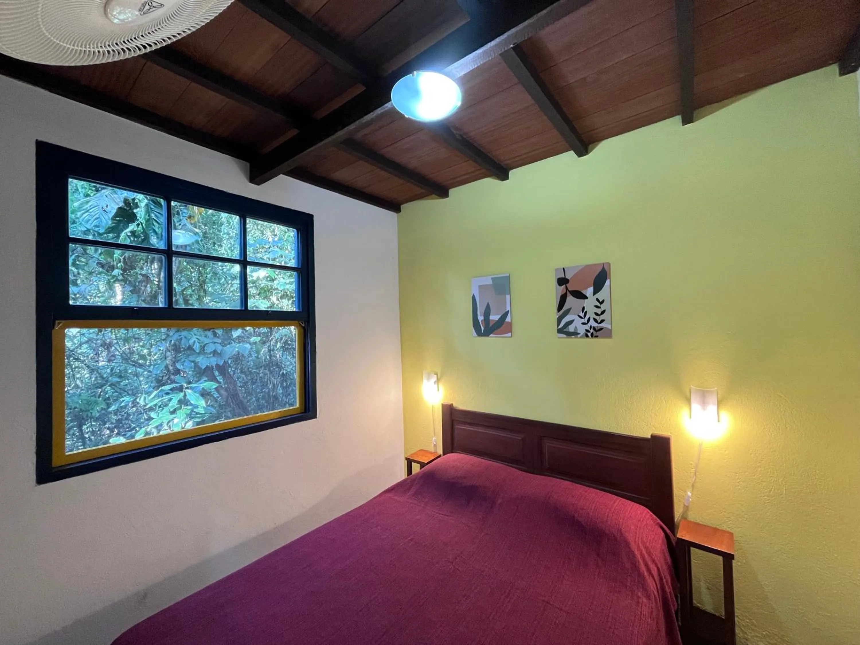 Bed in Sitio Namaste Paraty