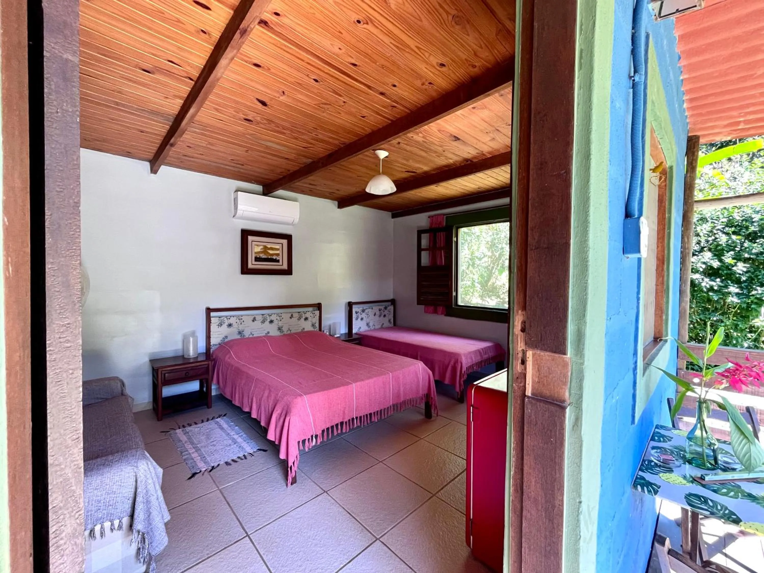 Bed in Sitio Namaste Paraty