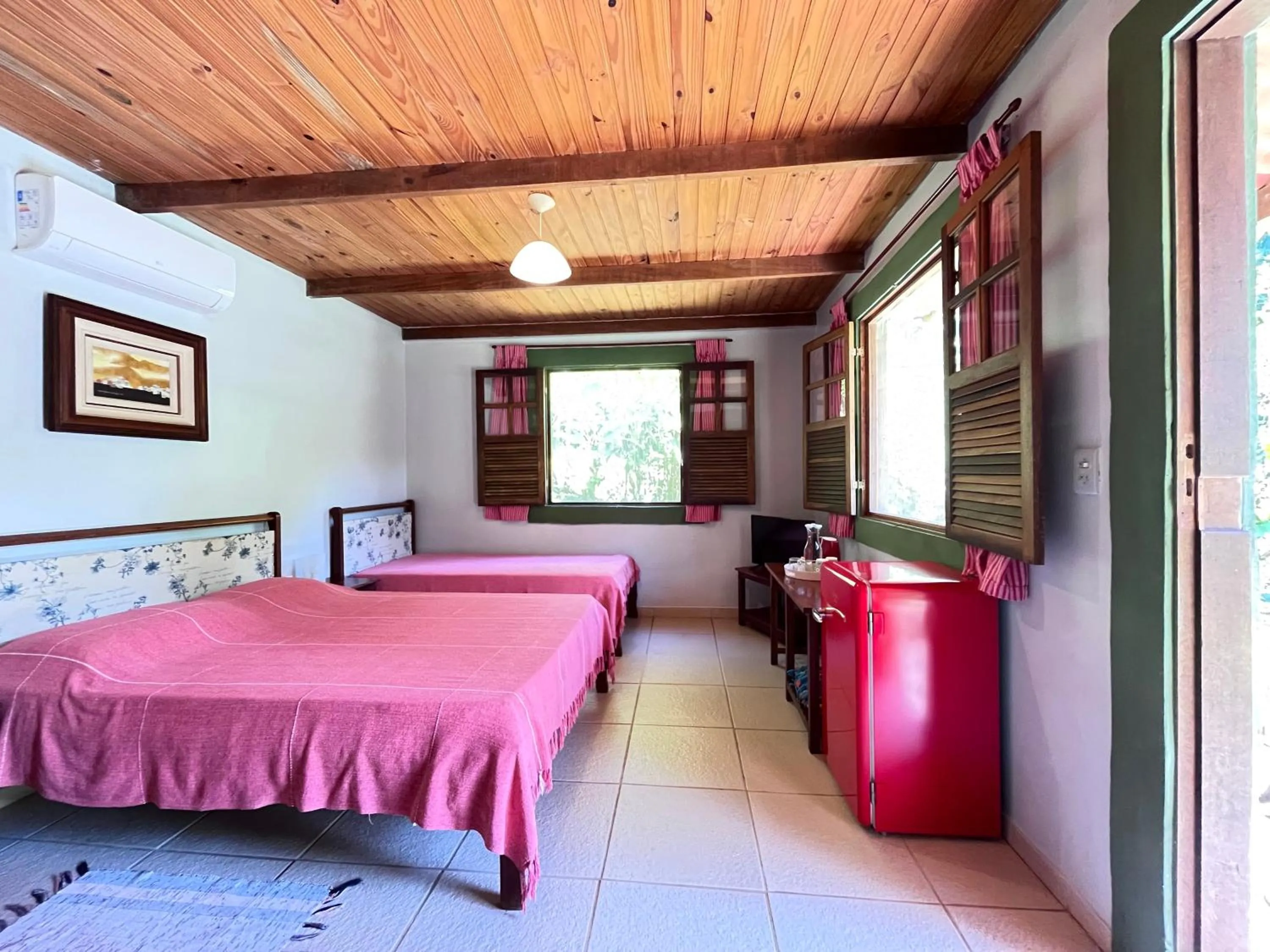 Bed in Sitio Namaste Paraty