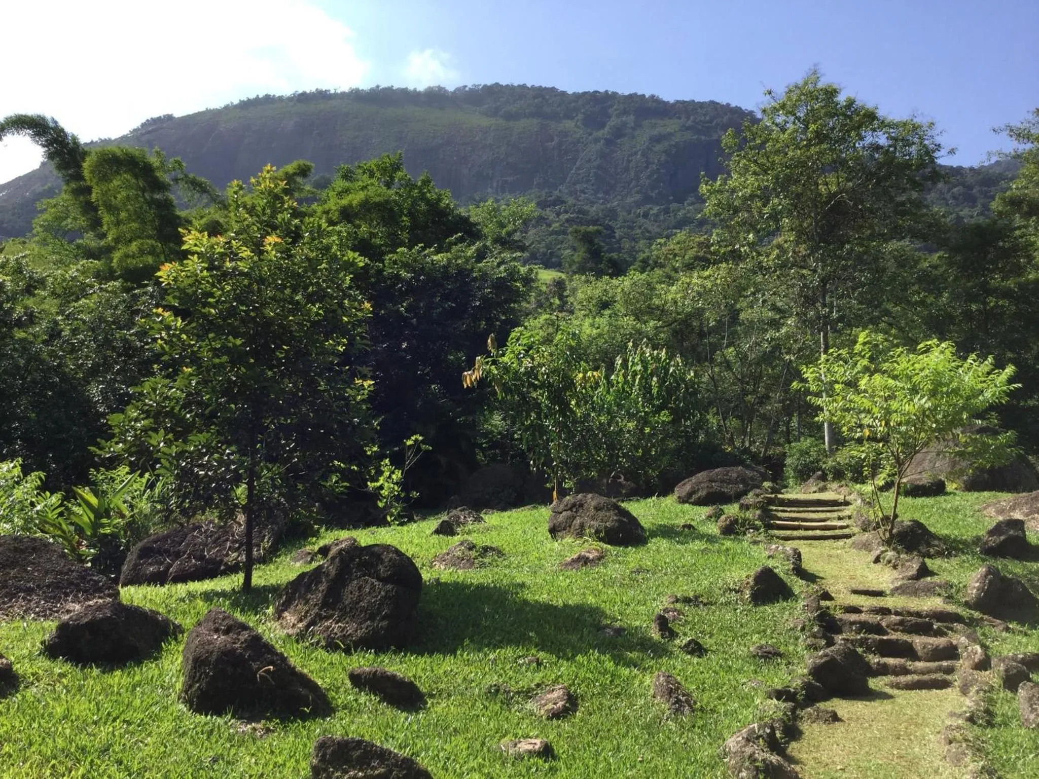 Natural landscape in Sitio Namaste Paraty