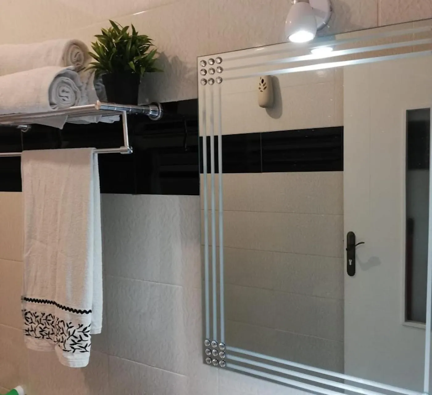 Bathroom in Appart Hotel Tanger Paname