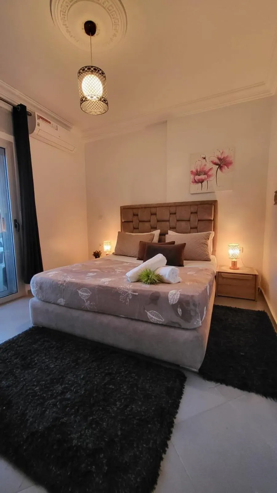 Bedroom, Bed in Appart Hotel Tanger Paname