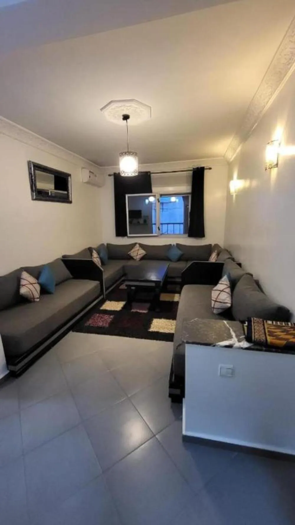 Living room in Appart Hotel Tanger Paname