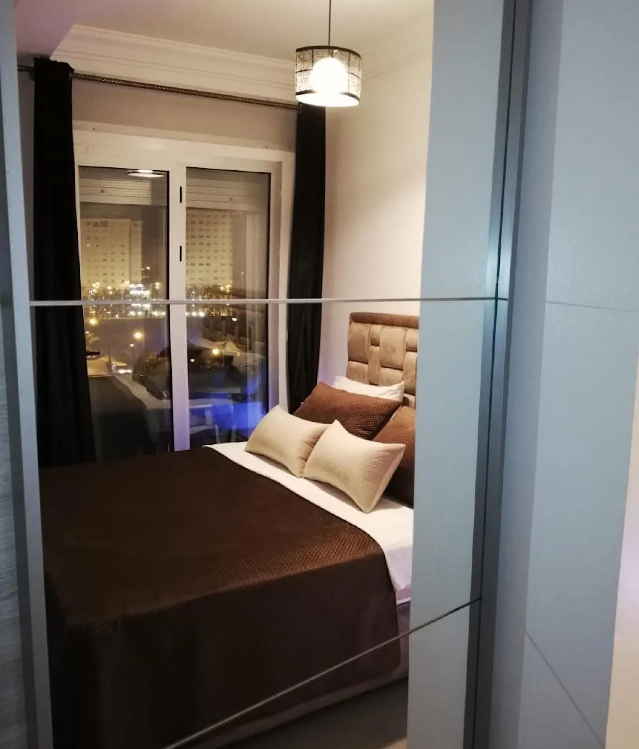 Bed in Appart Hotel Tanger Paname