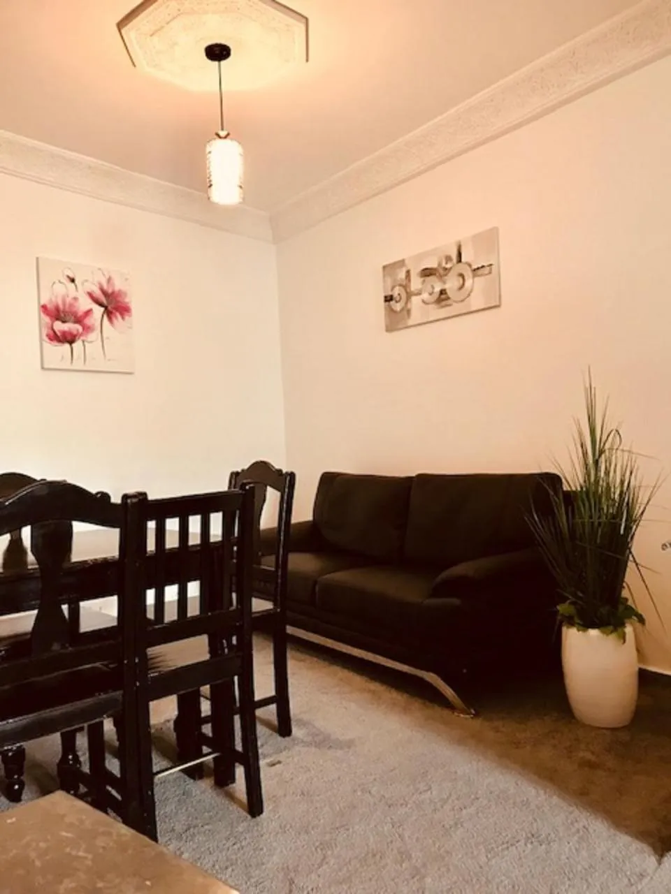 Living room in Appart Hotel Tanger Paname