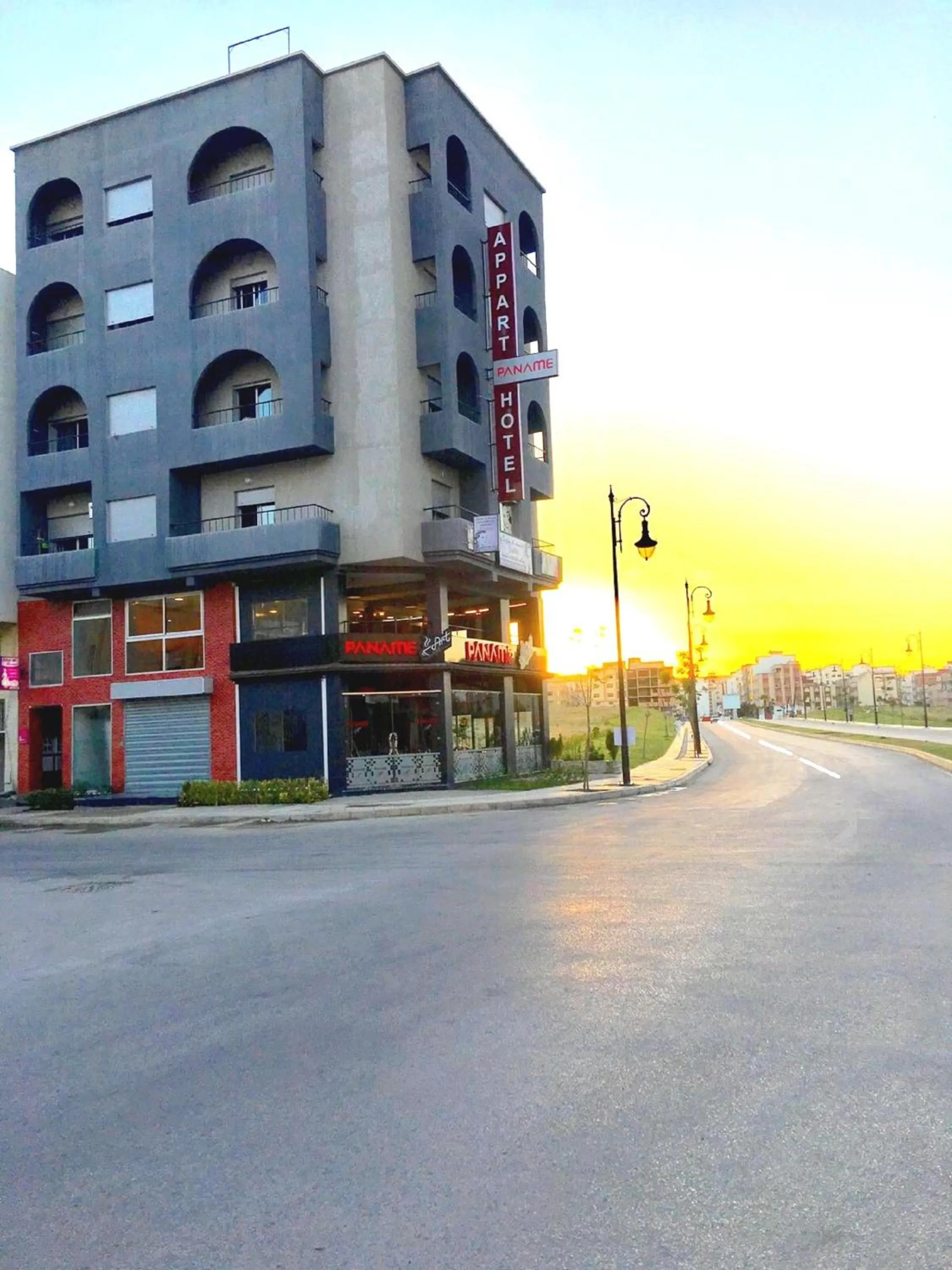 Property building in Appart Hotel Tanger Paname