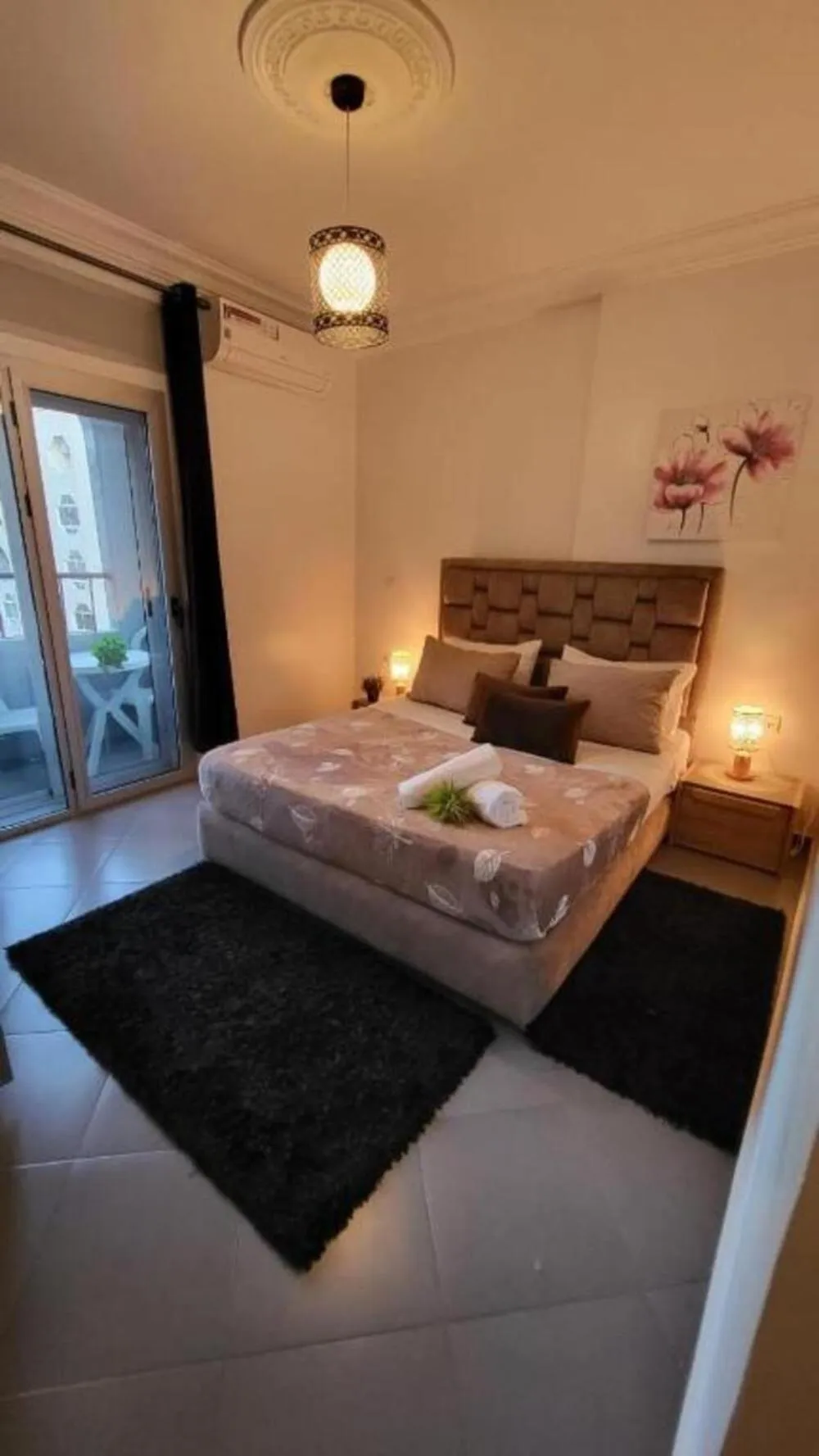 Bed in Appart Hotel Tanger Paname