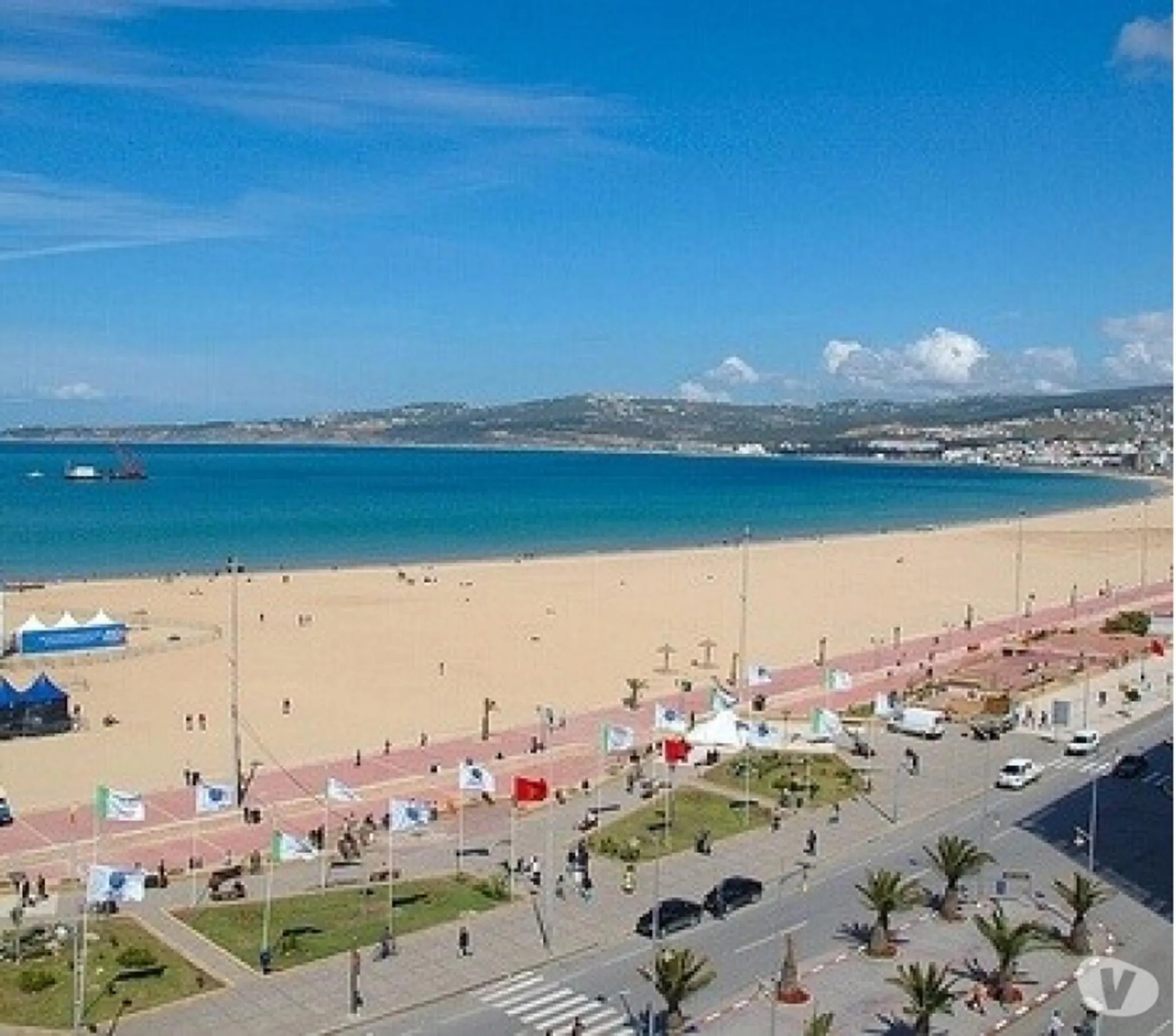 Beach in Appart Hotel Tanger Paname