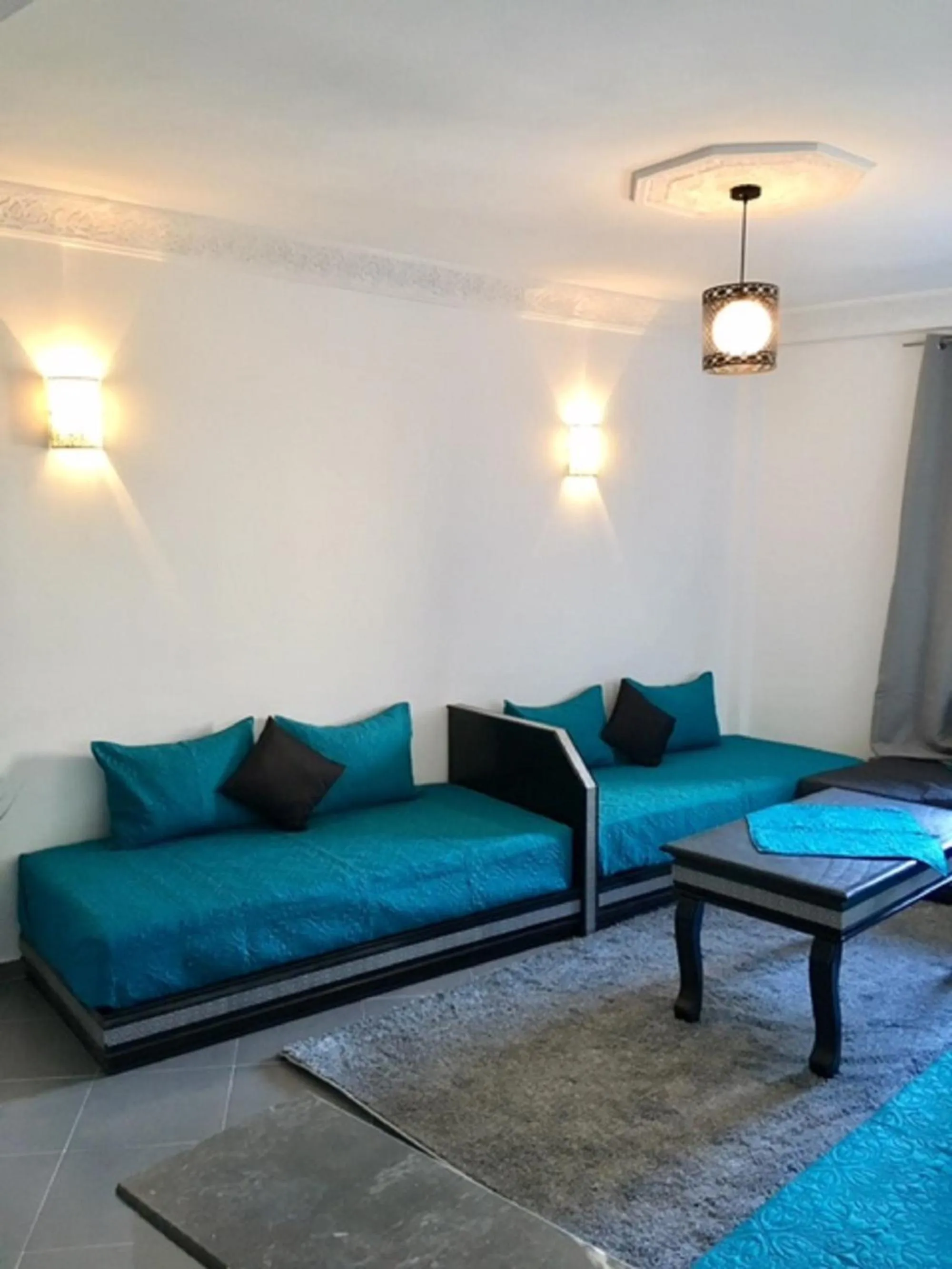 Bed in Appart Hotel Tanger Paname