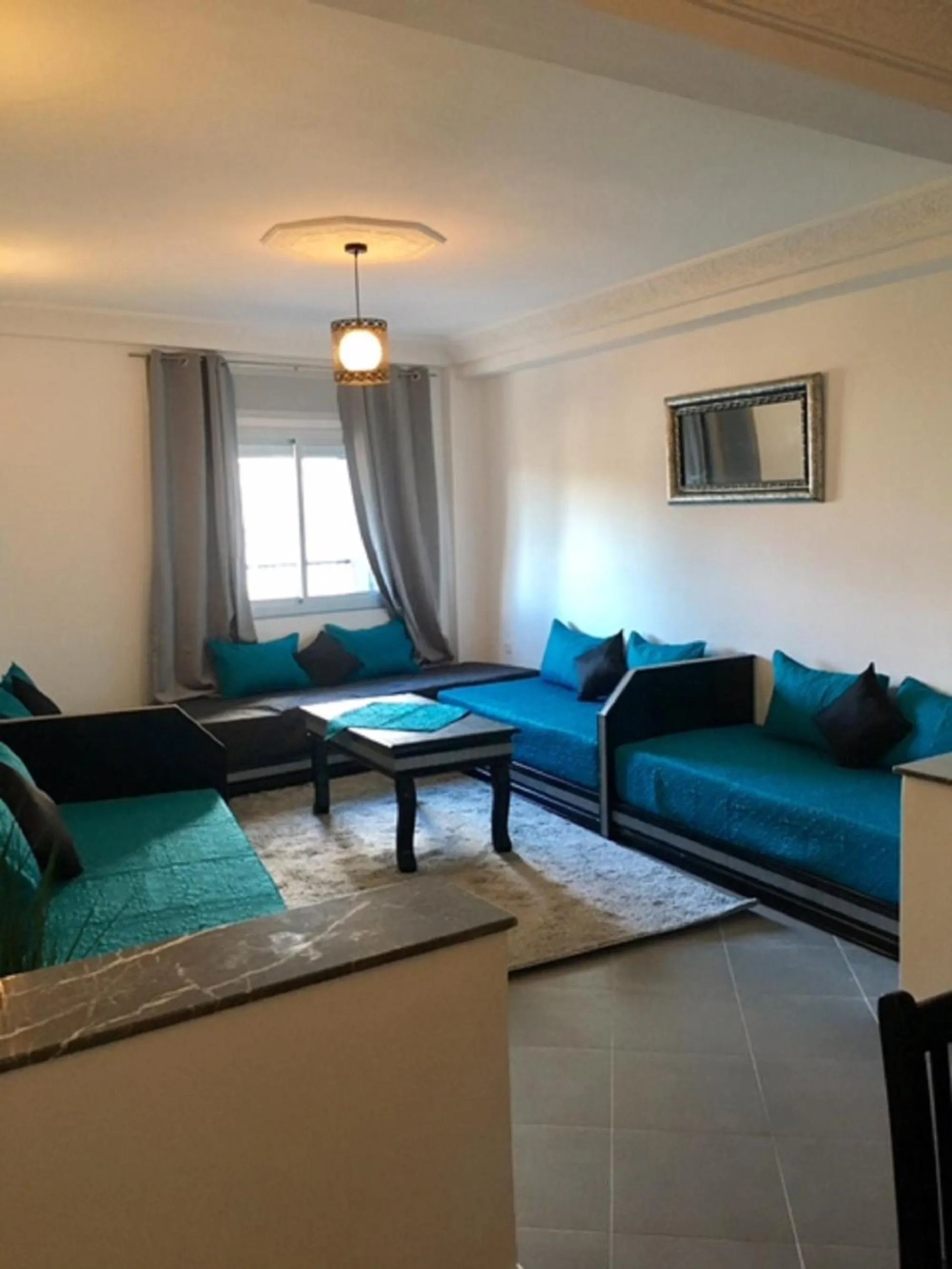 Living room in Appart Hotel Tanger Paname