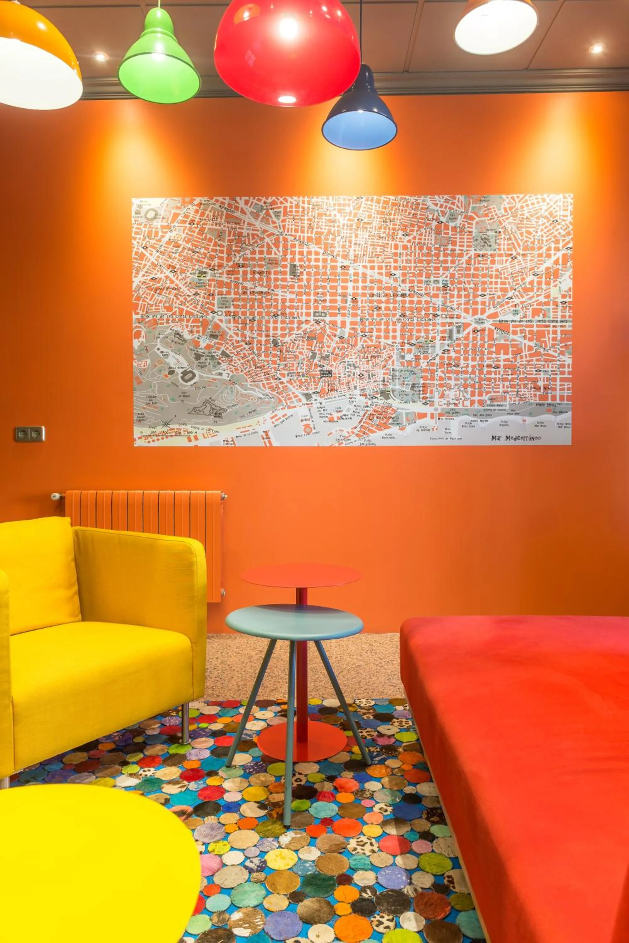 Lobby or reception in Hostal Benidorm