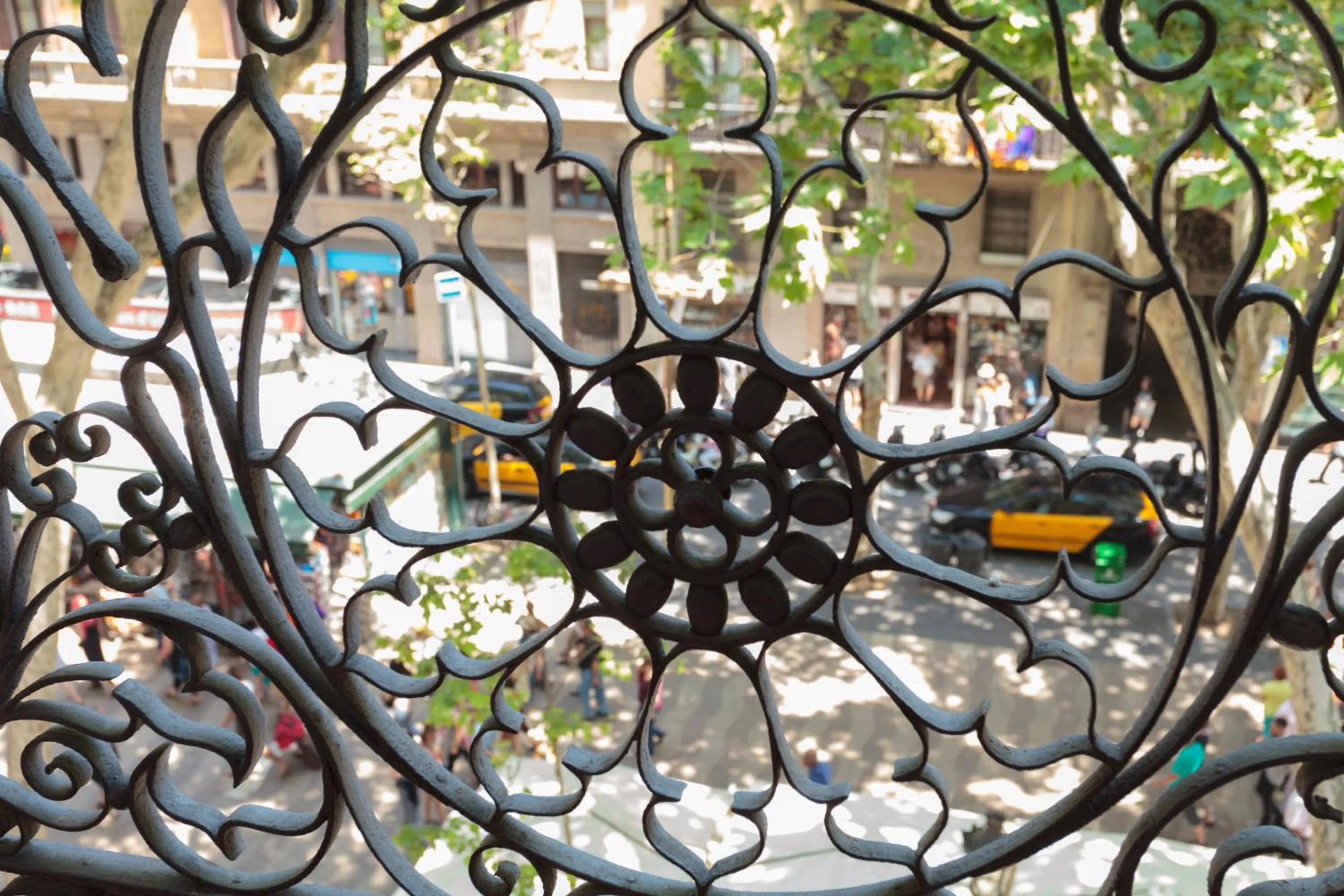 City view in Hostal Benidorm