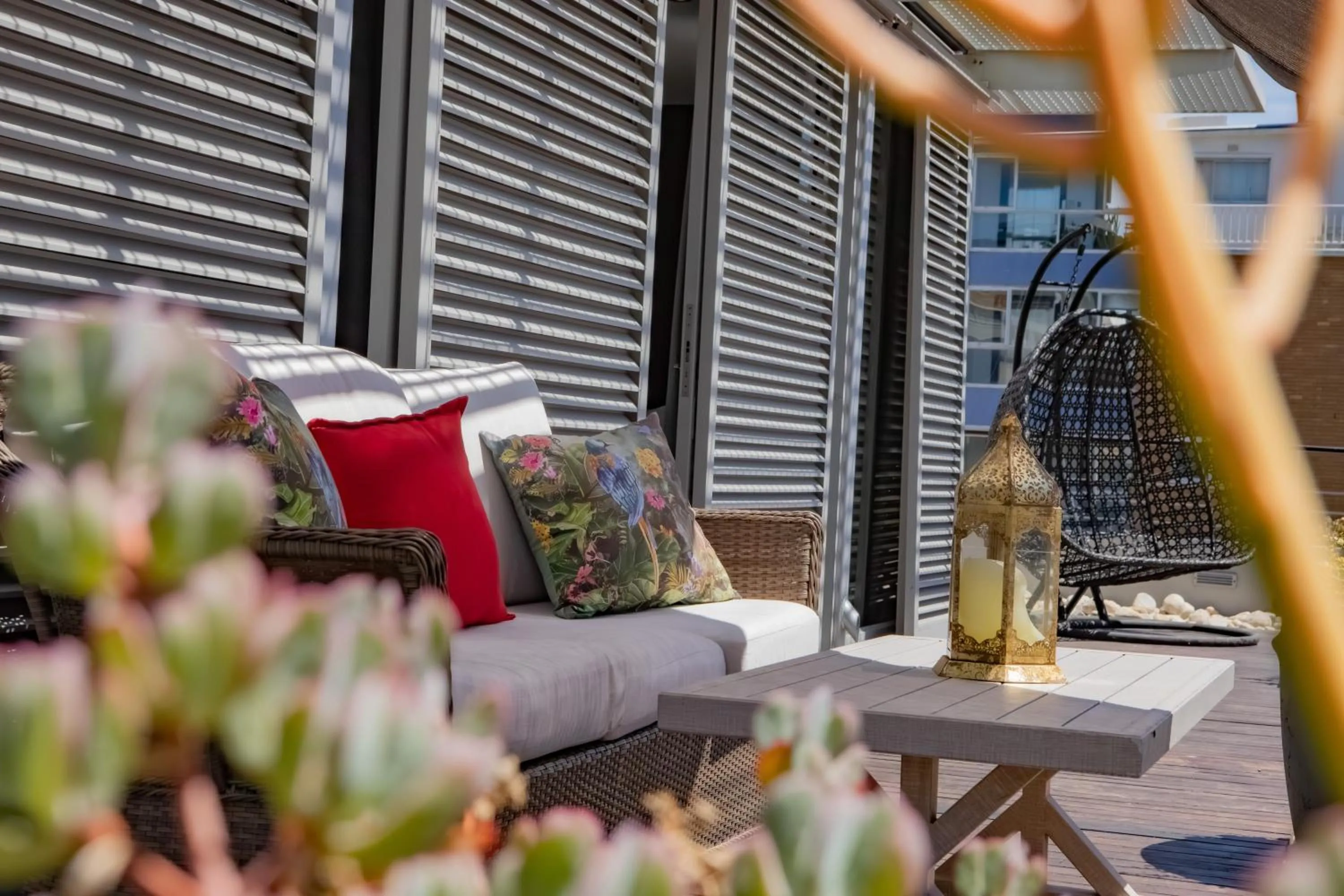 Patio in Atlantic Affair Boutique Hotel