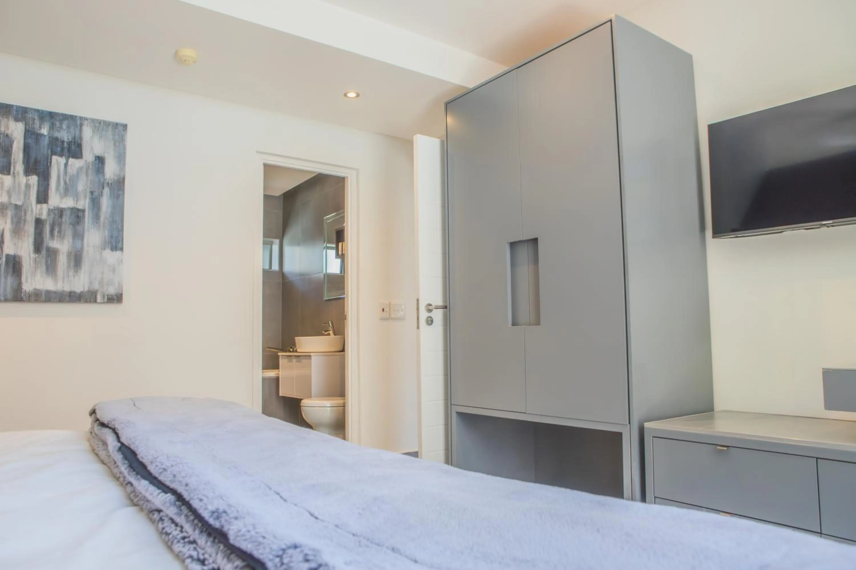 Bed in Atlantic Affair Boutique Hotel