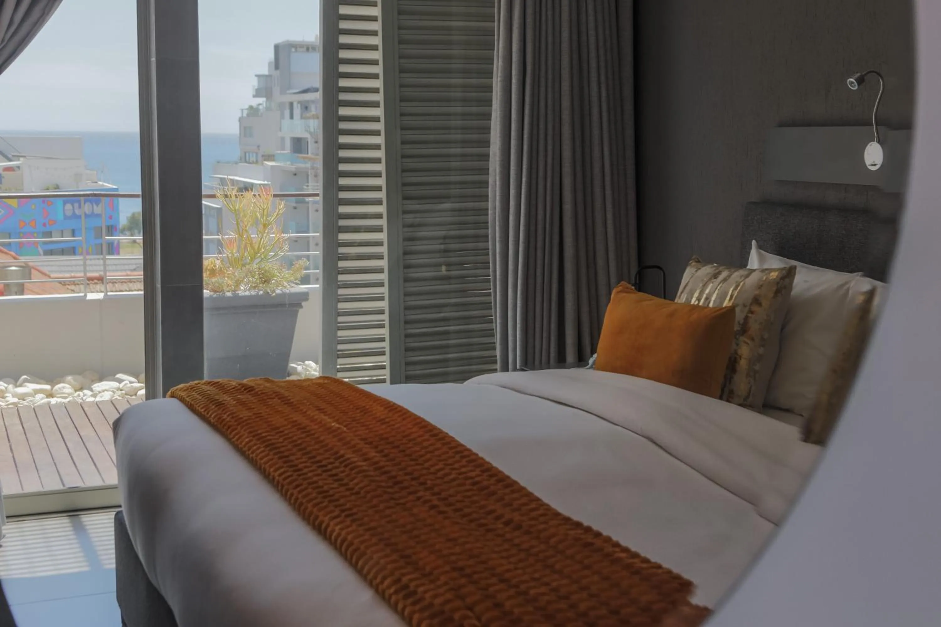 Bed in Atlantic Affair Boutique Hotel