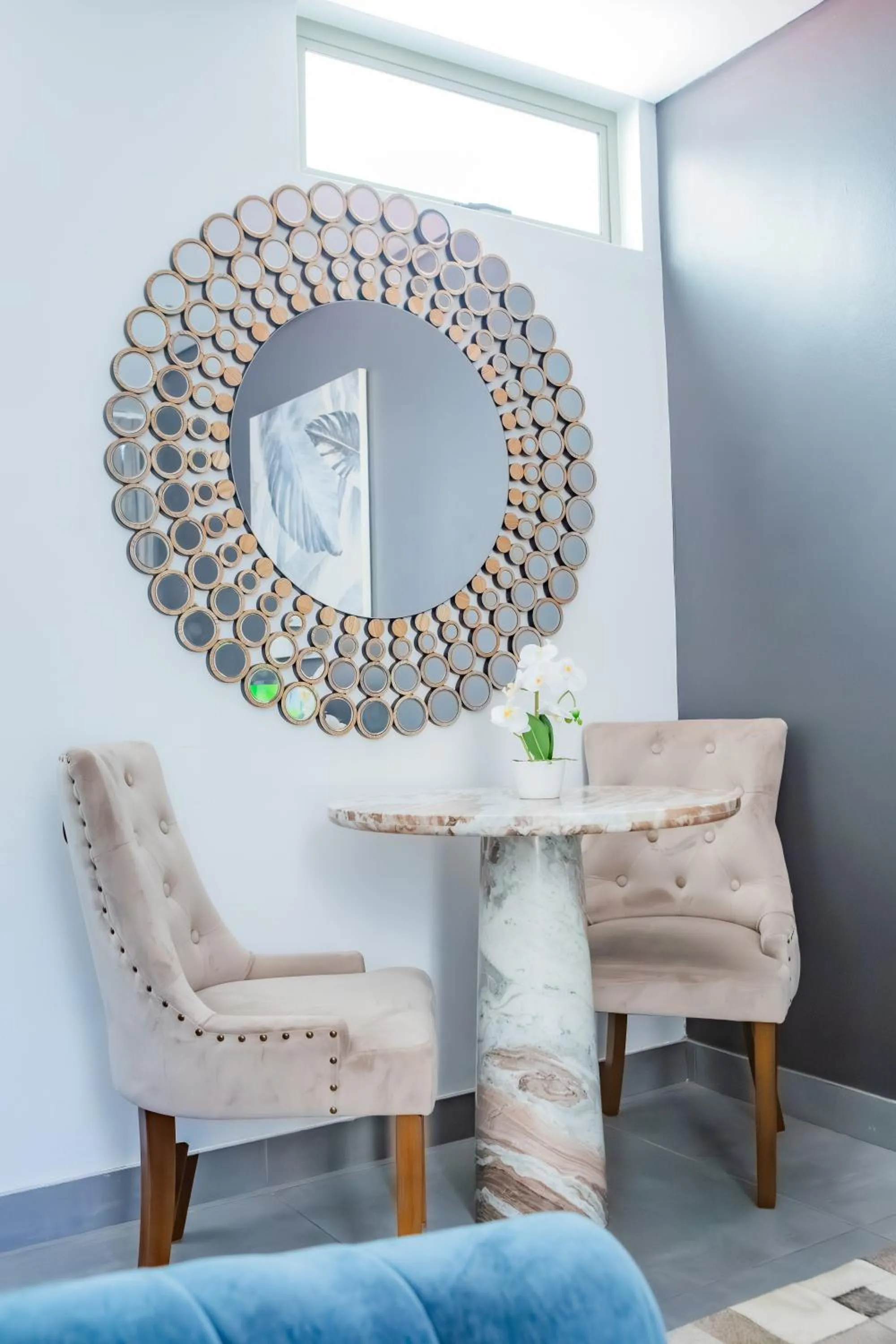 Dining area in Atlantic Affair Boutique Hotel