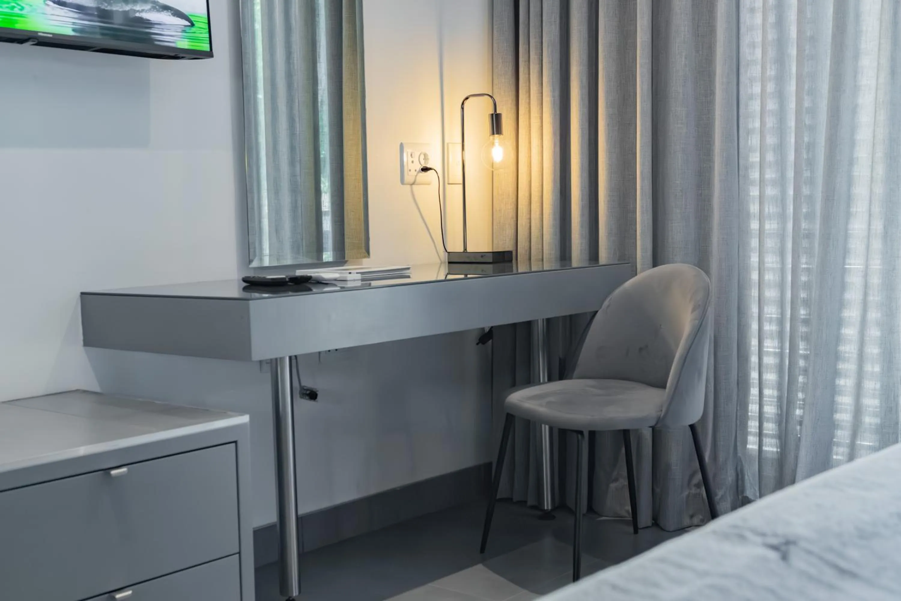 Bed in Atlantic Affair Boutique Hotel